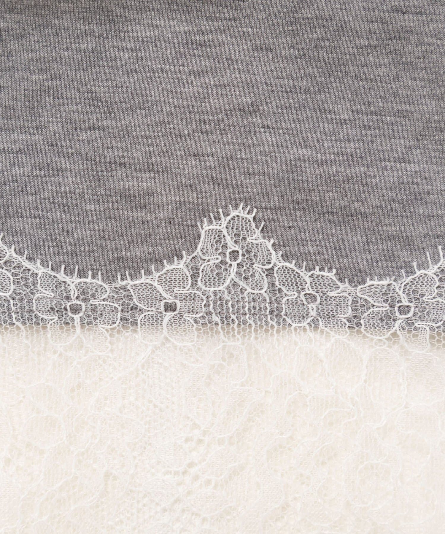 NOLLEY'S(ノーリーズ) ウォッシャブルレース切替ロンT