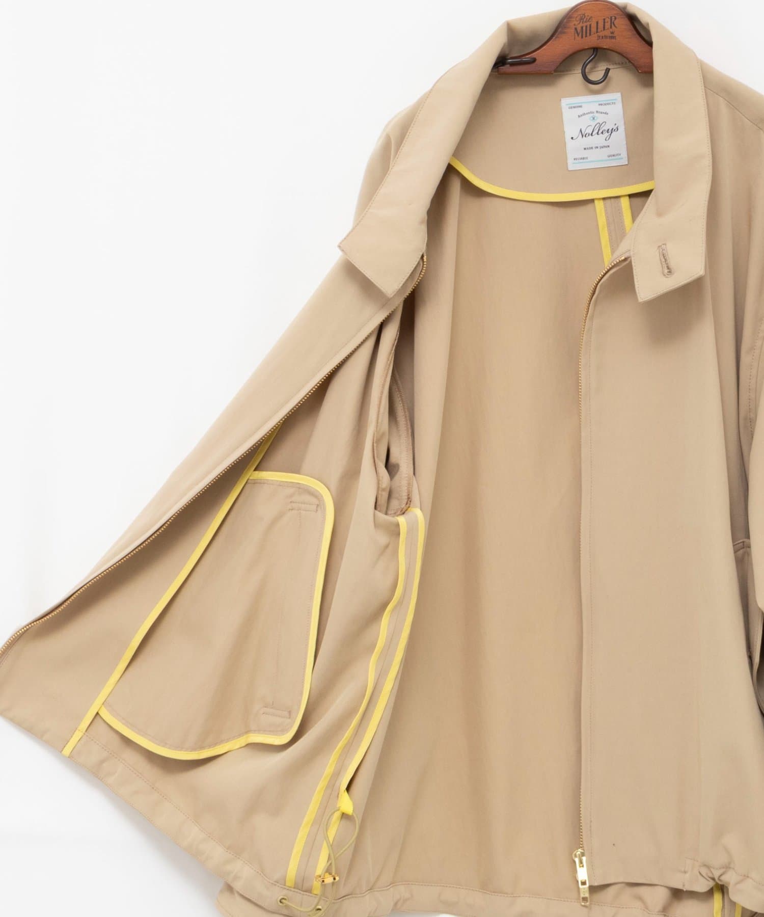 NOLLEY'S(ノーリーズ) NMPウォッシャブルスウィングトップブルゾン