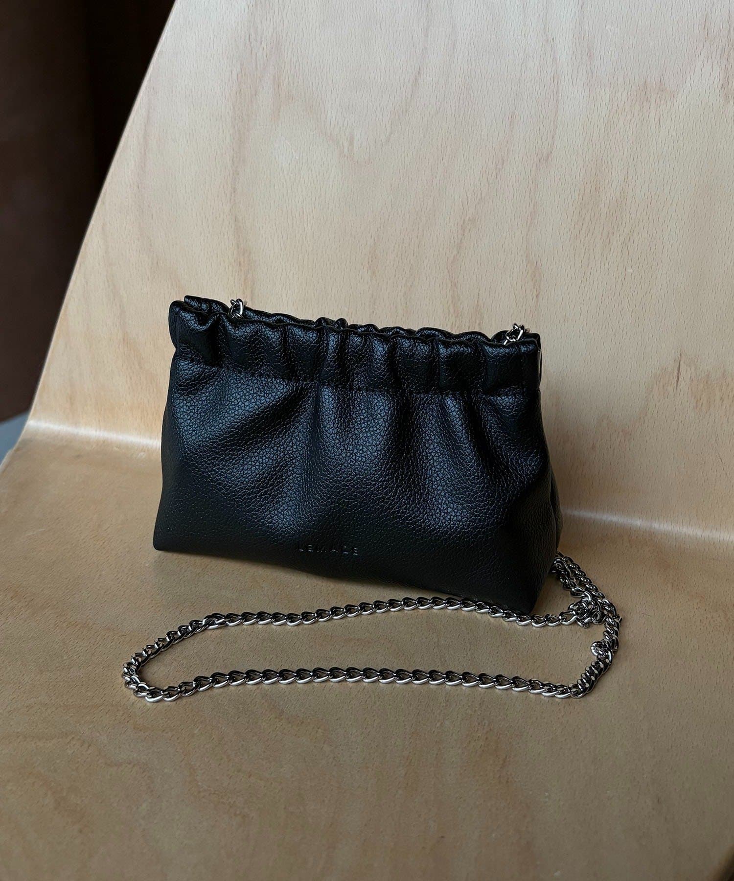 CAPRICIEUX LE'MAGE(カプリシュレマージュ) チェーンギャザーポーチバッグ