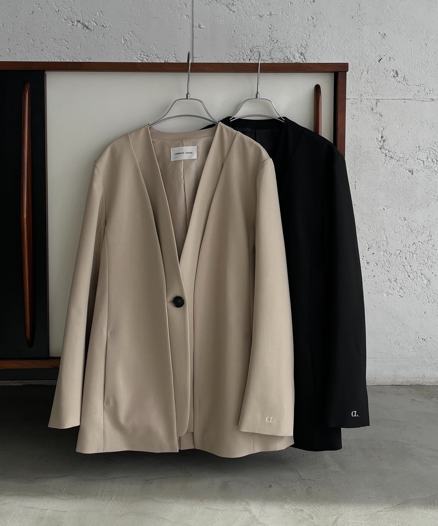 CAPRICIEUX LE'MAGE(カプリシュレマージュ) 〈C.L〉スリットスリーブジャケット