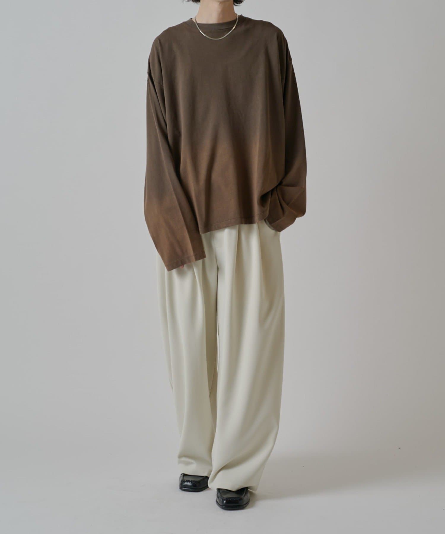 Lui's(ルイス) 【Neucon】グラデーションブリーチワイドロンT