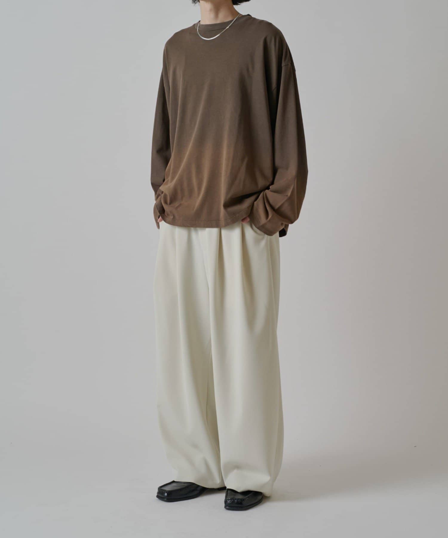 Lui's(ルイス) 【Neucon】グラデーションブリーチワイドロンT