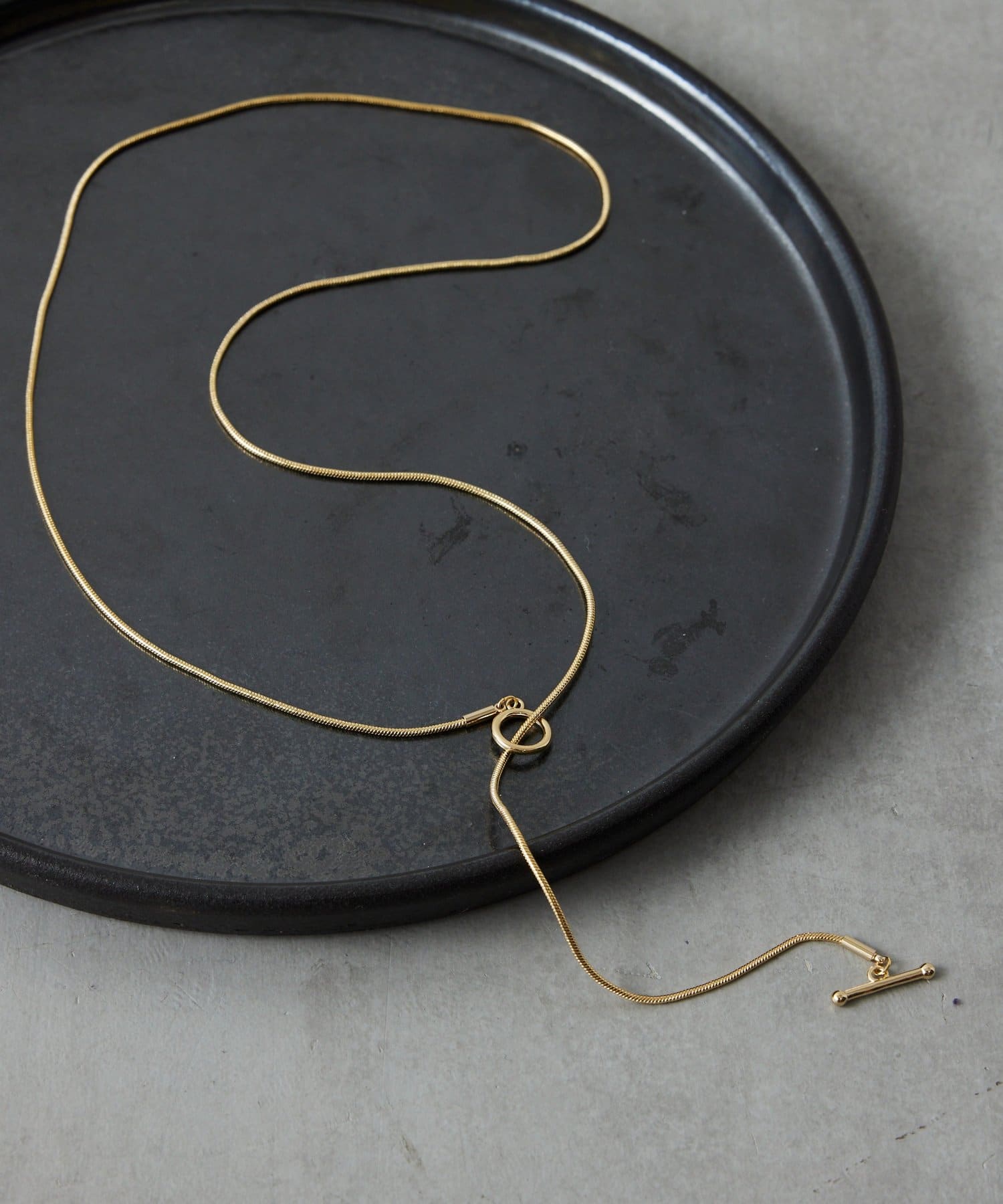 GALLARDAGALANTE(ガリャルダガランテ) スネイクチェーン2WAYネックレス