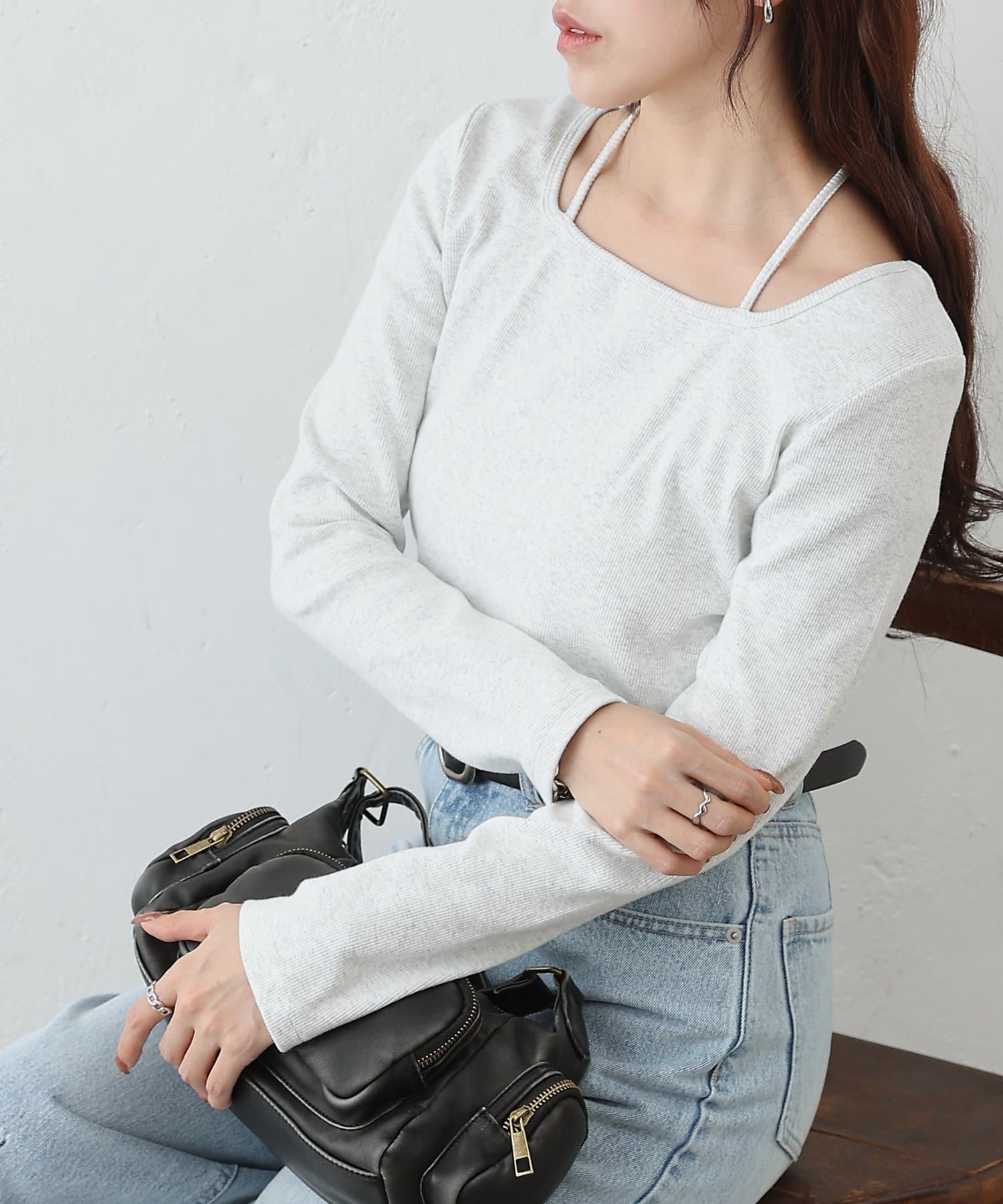 COLONY 2139(コロニー トゥーワンスリーナイン) レイヤード風フライスプルオーバー