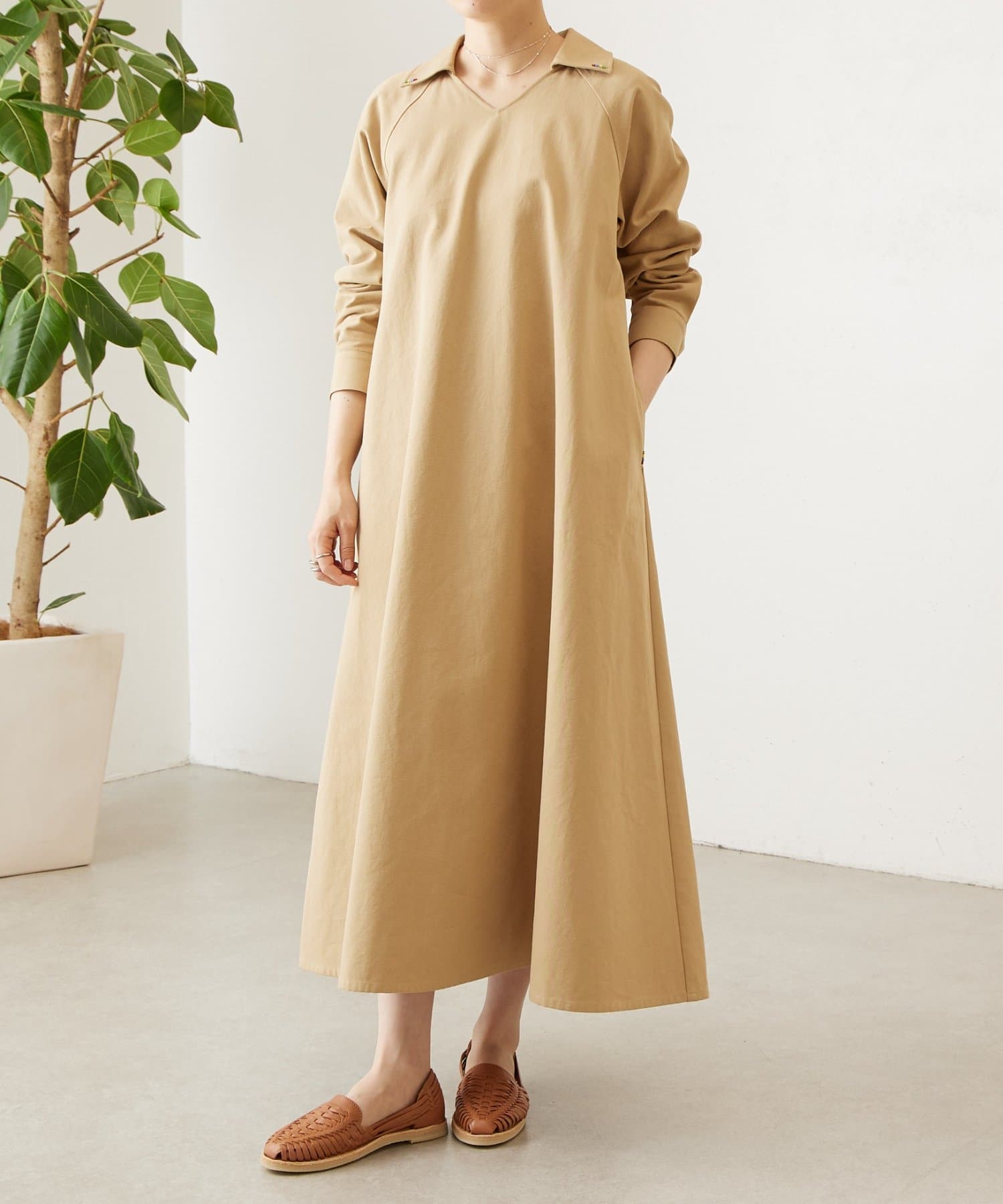 BEARDSLEY(ビアズリー) 《2/12(木)12：00予約開始》メキシカンビーズワンピース