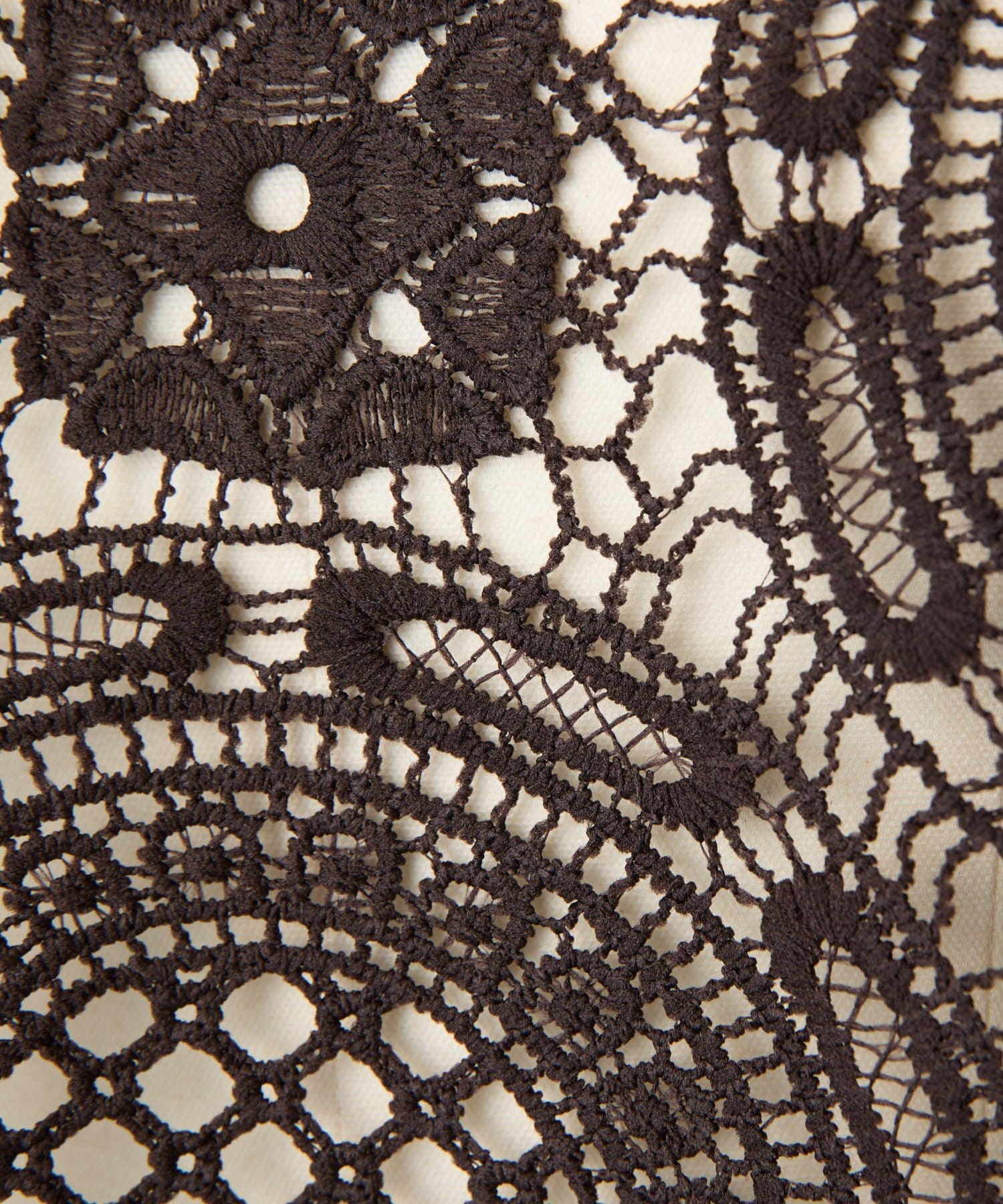 BEARDSLEY(ビアズリー) 《1/1(木)12:00予約開始》Bigモチーフレースポンチョ