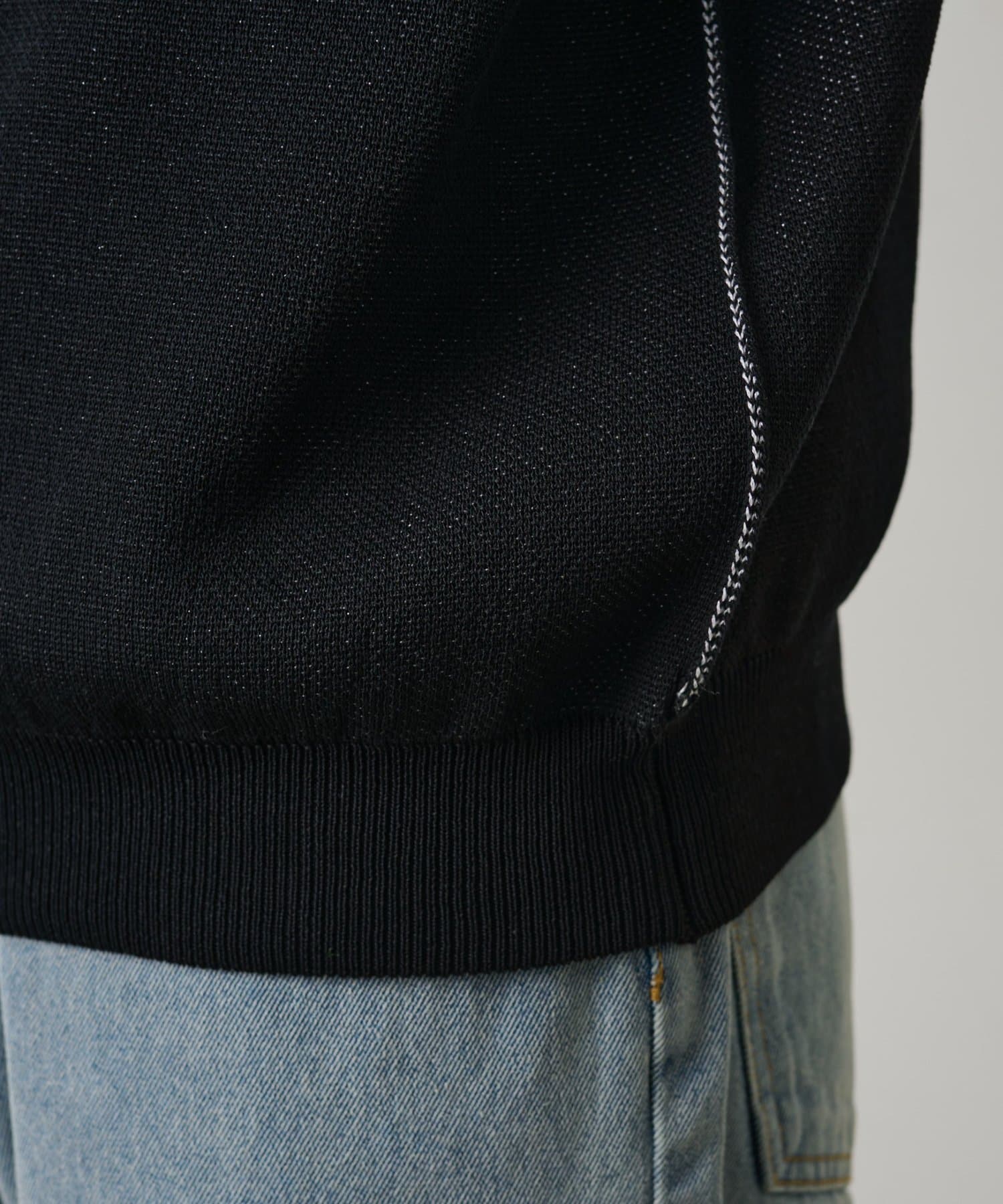 COLONY 2139(コロニー トゥーワンスリーナイン) 配色アウトリンキングニットプルオーバー