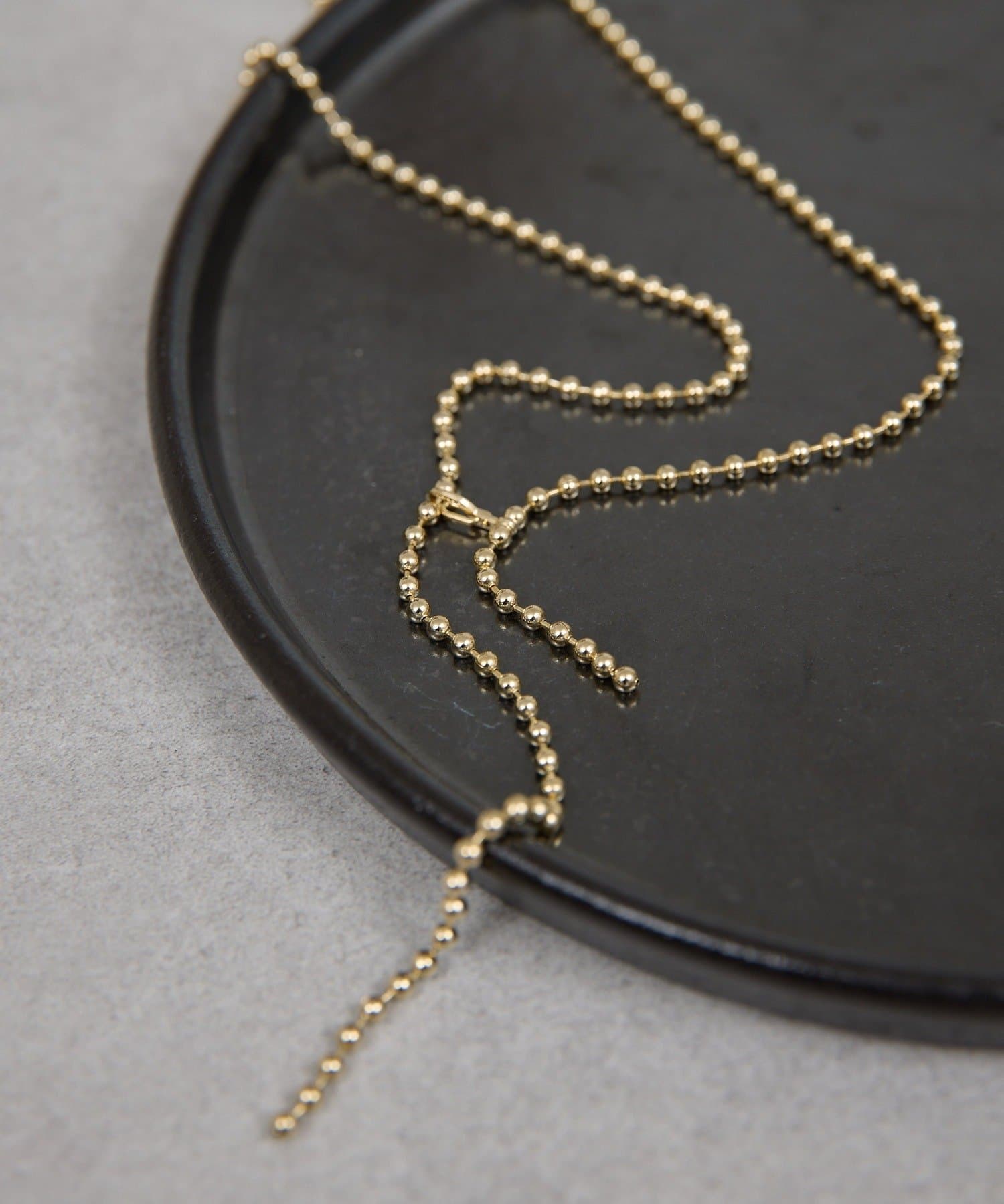 GALLARDAGALANTE(ガリャルダガランテ) ボールチェーンアレンジネックレス