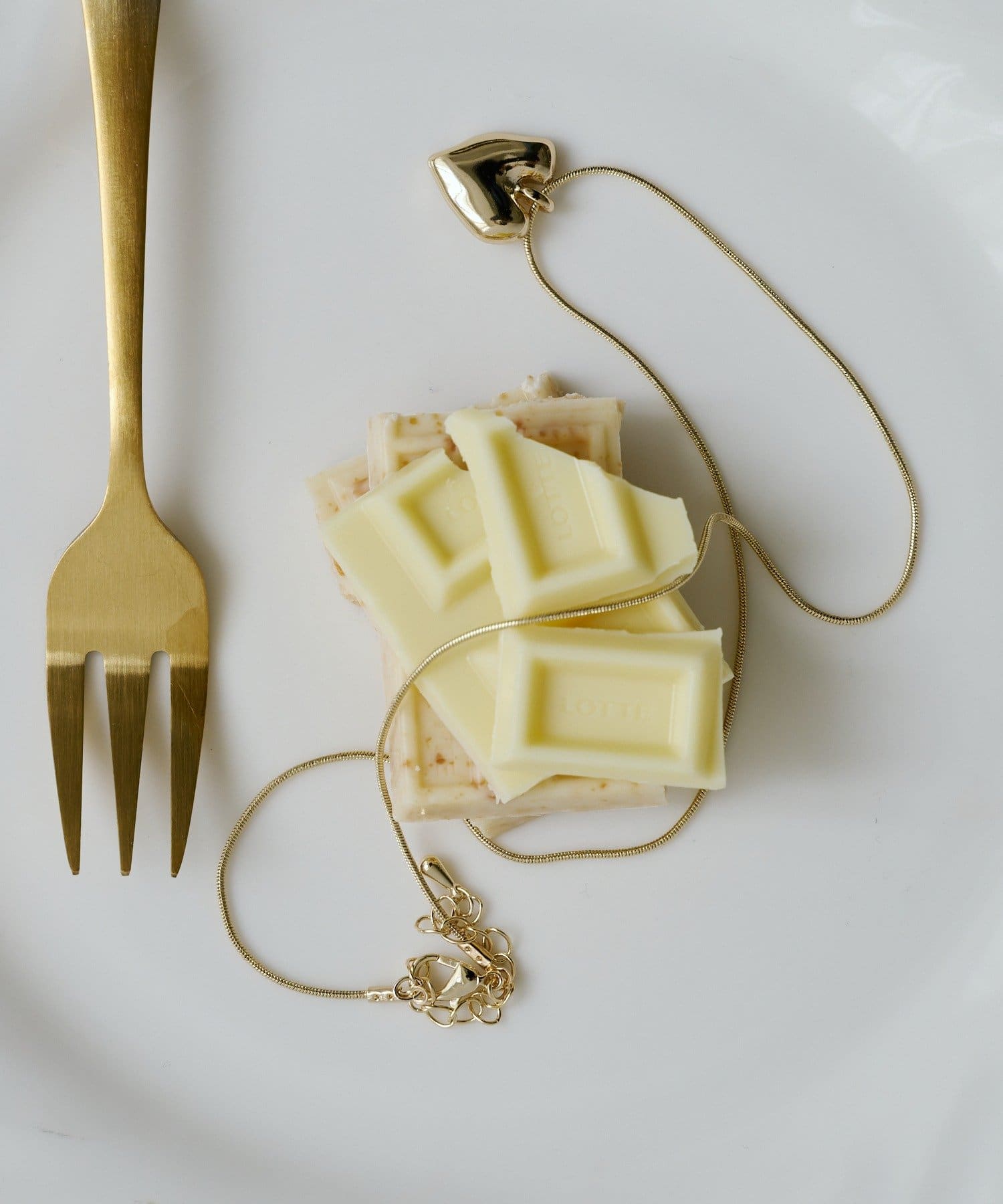 Kastane(カスタネ) 【fiw./3.12(木)12:00発売】ハートスネークネックレス