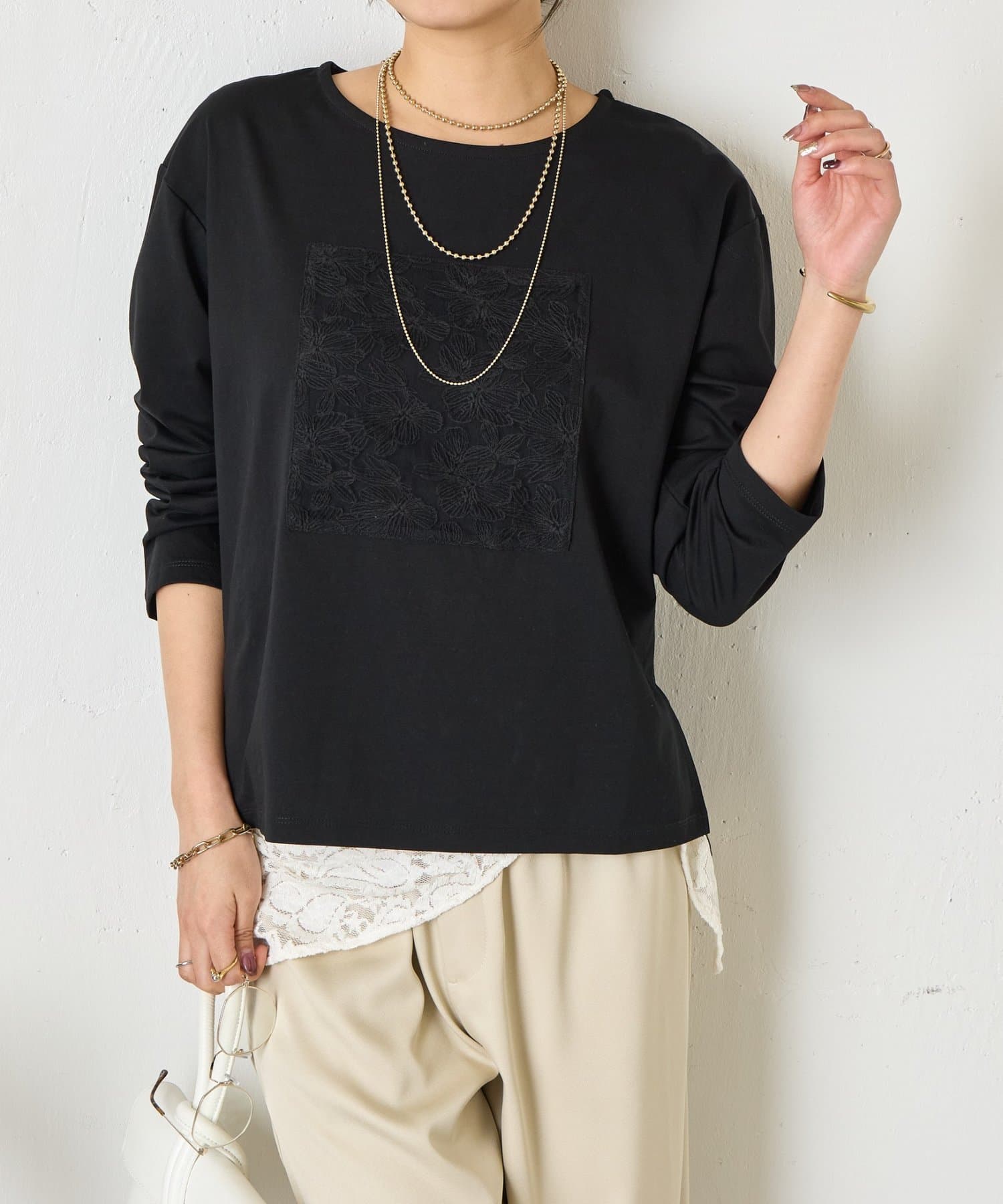 Jena　espace merveilleux(ジェナ　エスパスメルヴェイユ) レースパッチワークCS