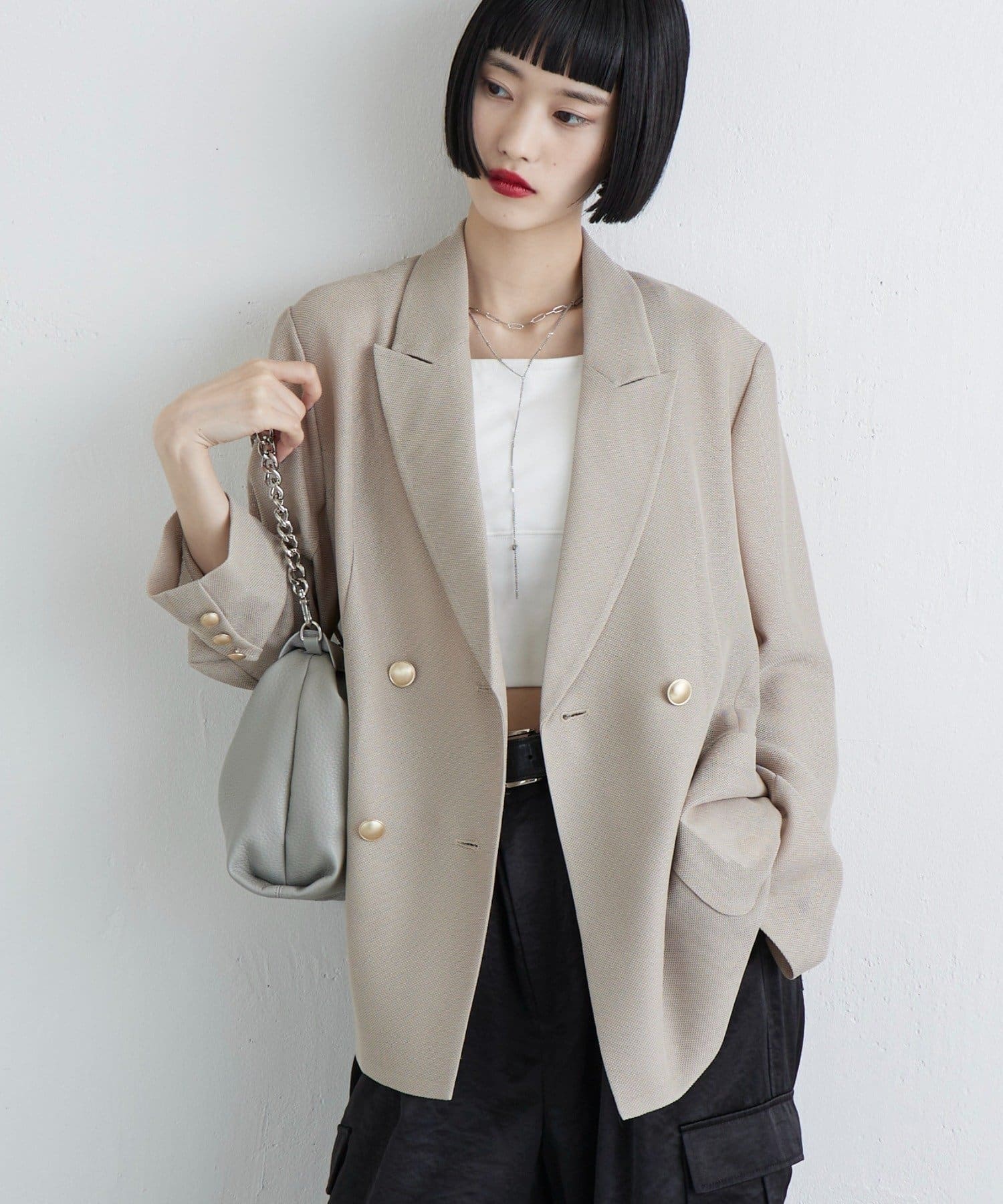 Lui's(ルイス) メッシュダブルジャケット