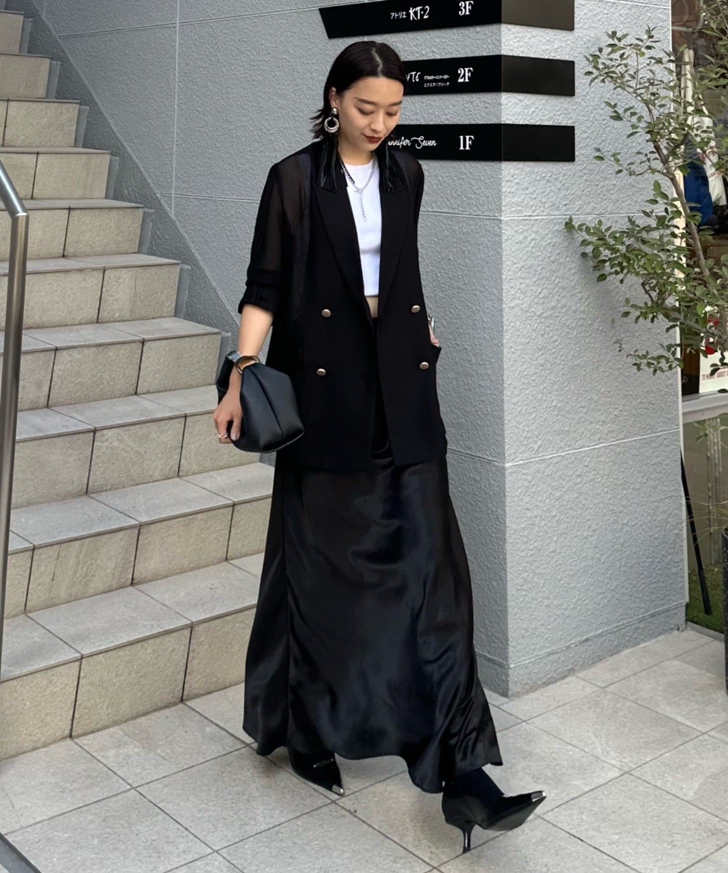 Lui's(ルイス) 【miu セレクト】メッシュダブルジャケット