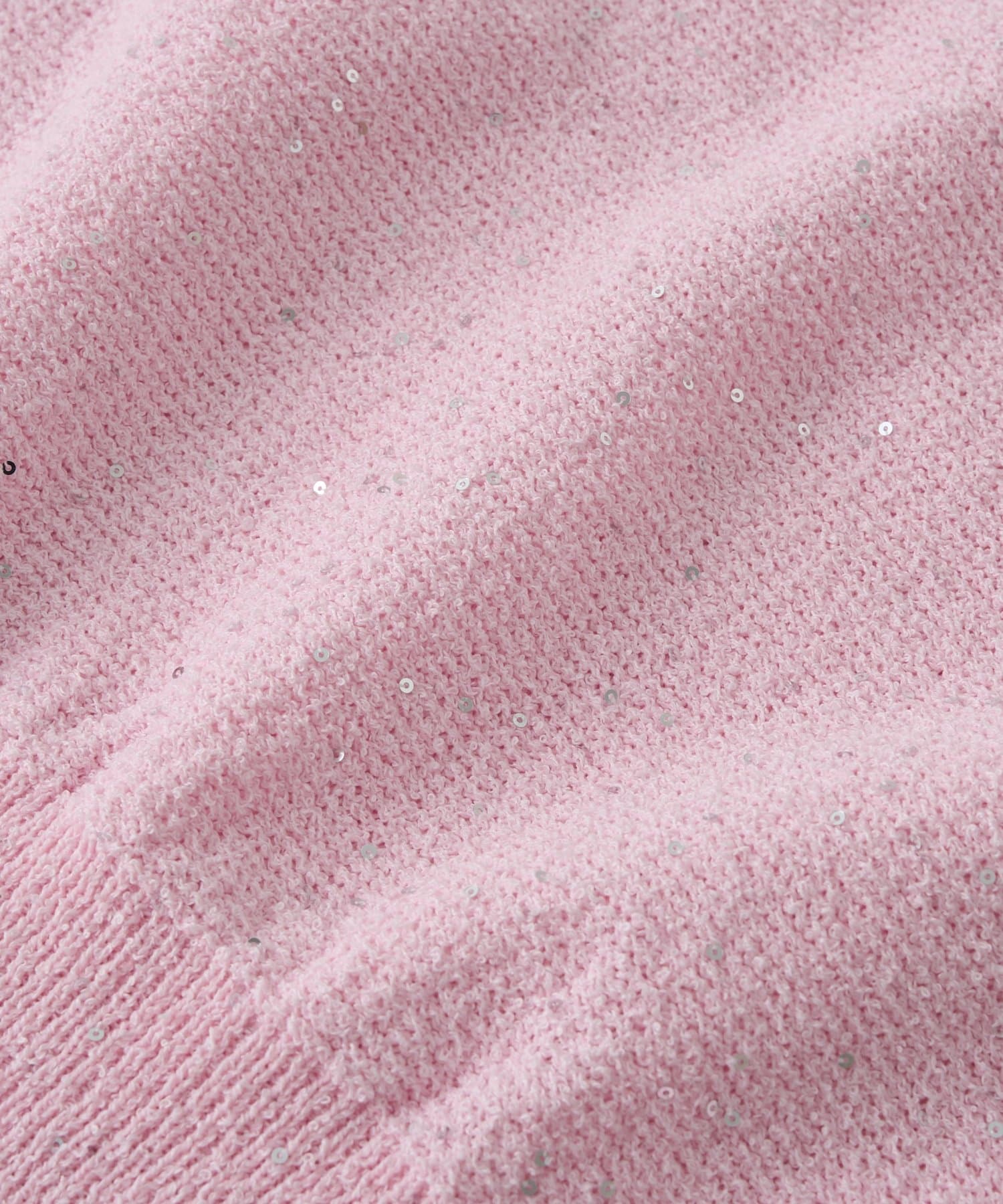 La boutique BonBon(ラブティックボンボン) ブークレスパンコールパフスリーブニット