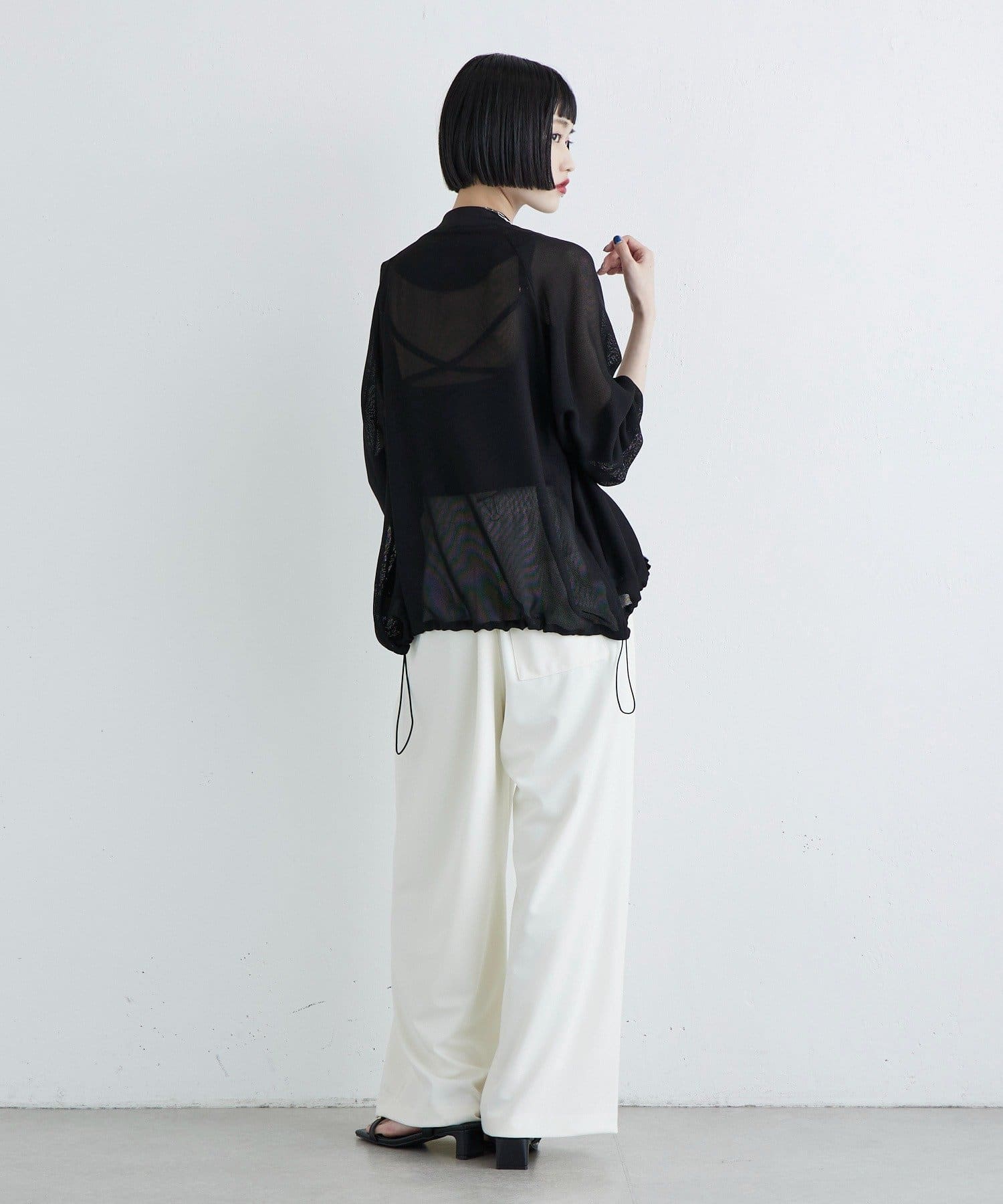 Lui's(ルイス) メッシュZIPブルゾン