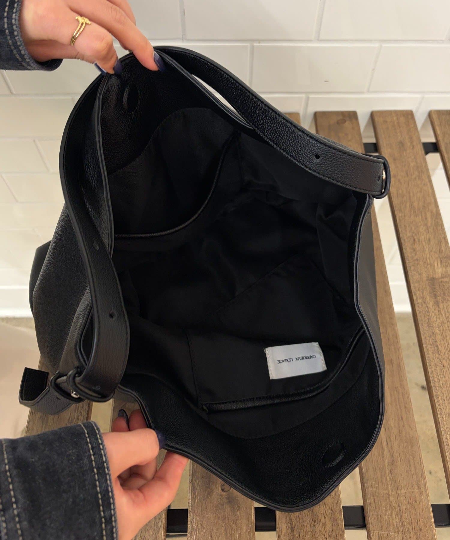 CAPRICIEUX LE'MAGE(カプリシュレマージュ) 【NEW】2WAYワンハンドルバッグ