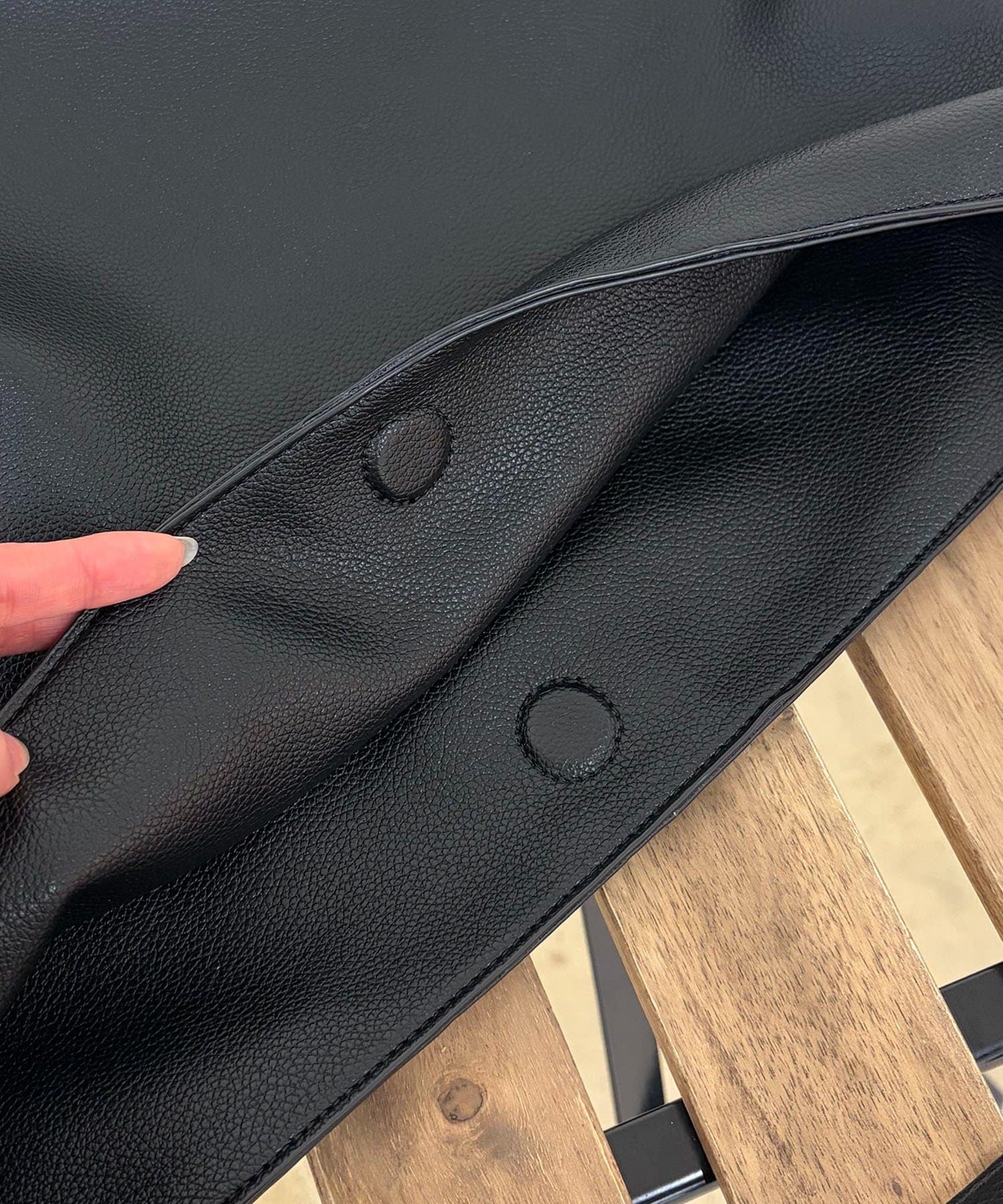 CAPRICIEUX LE'MAGE(カプリシュレマージュ) 【人気のバッグが新素材に！】2WAYワンハンドルバッグ