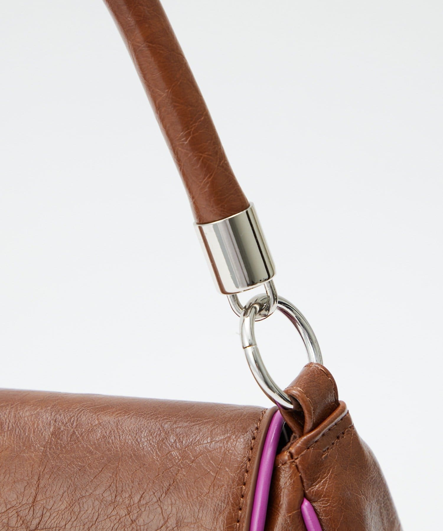 CIAOPANIC(チャオパニック) 【GRAIN/グレイン】ヴィンテージシンプル配色フラップバッグ