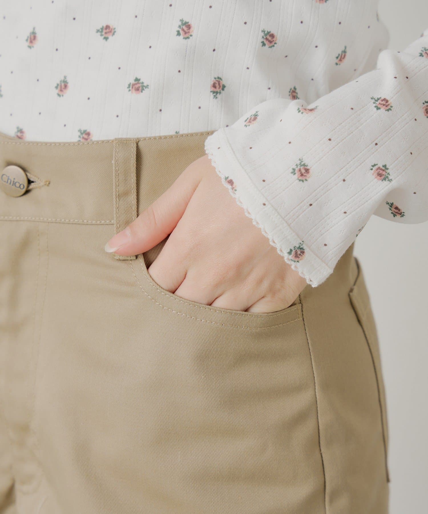 Chico(チコ) 【セットアップ対応】コンパクトレイヤードショートパンツ