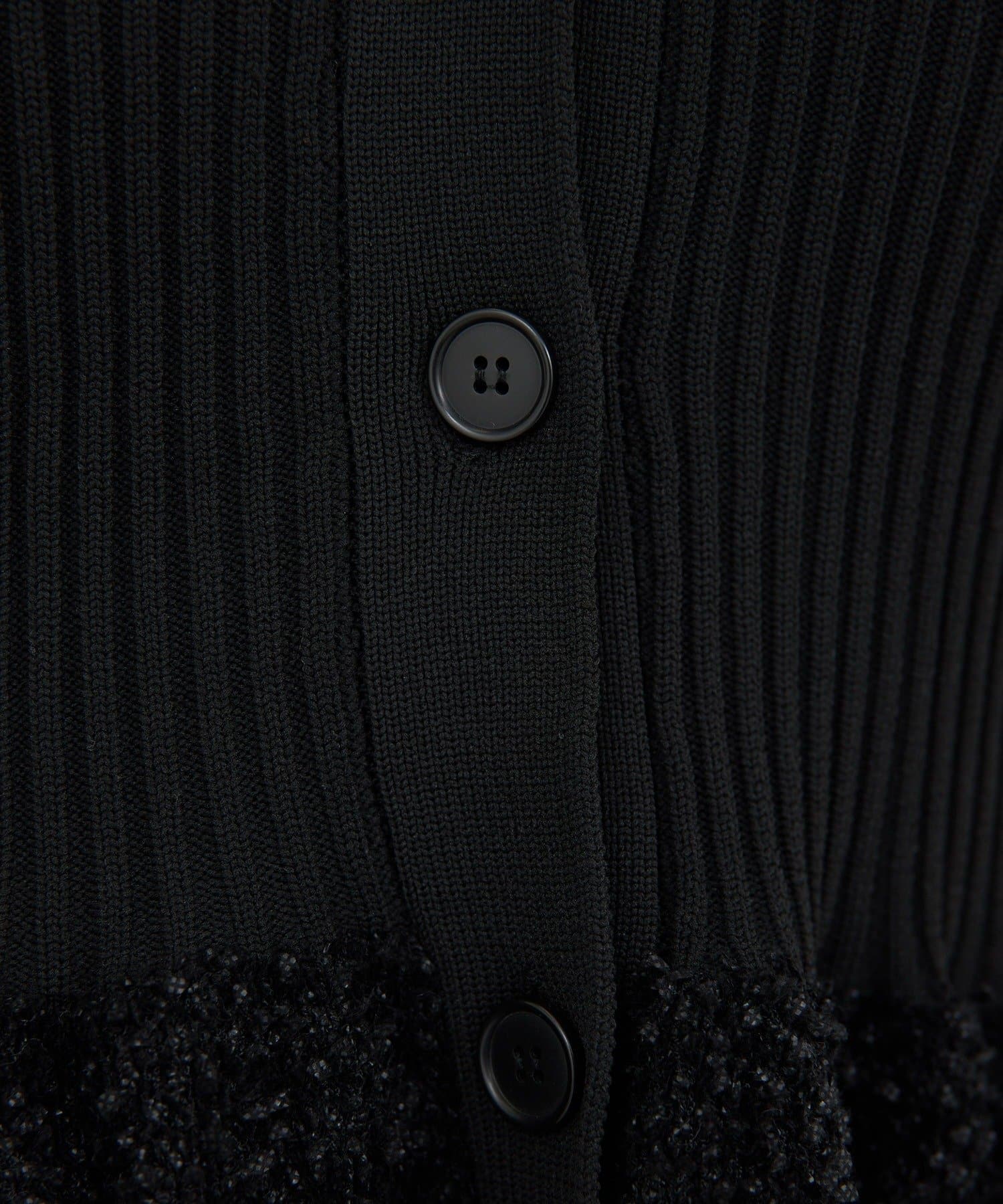 GALLARDAGALANTE(ガリャルダガランテ) ファンシーペプラムカーデ