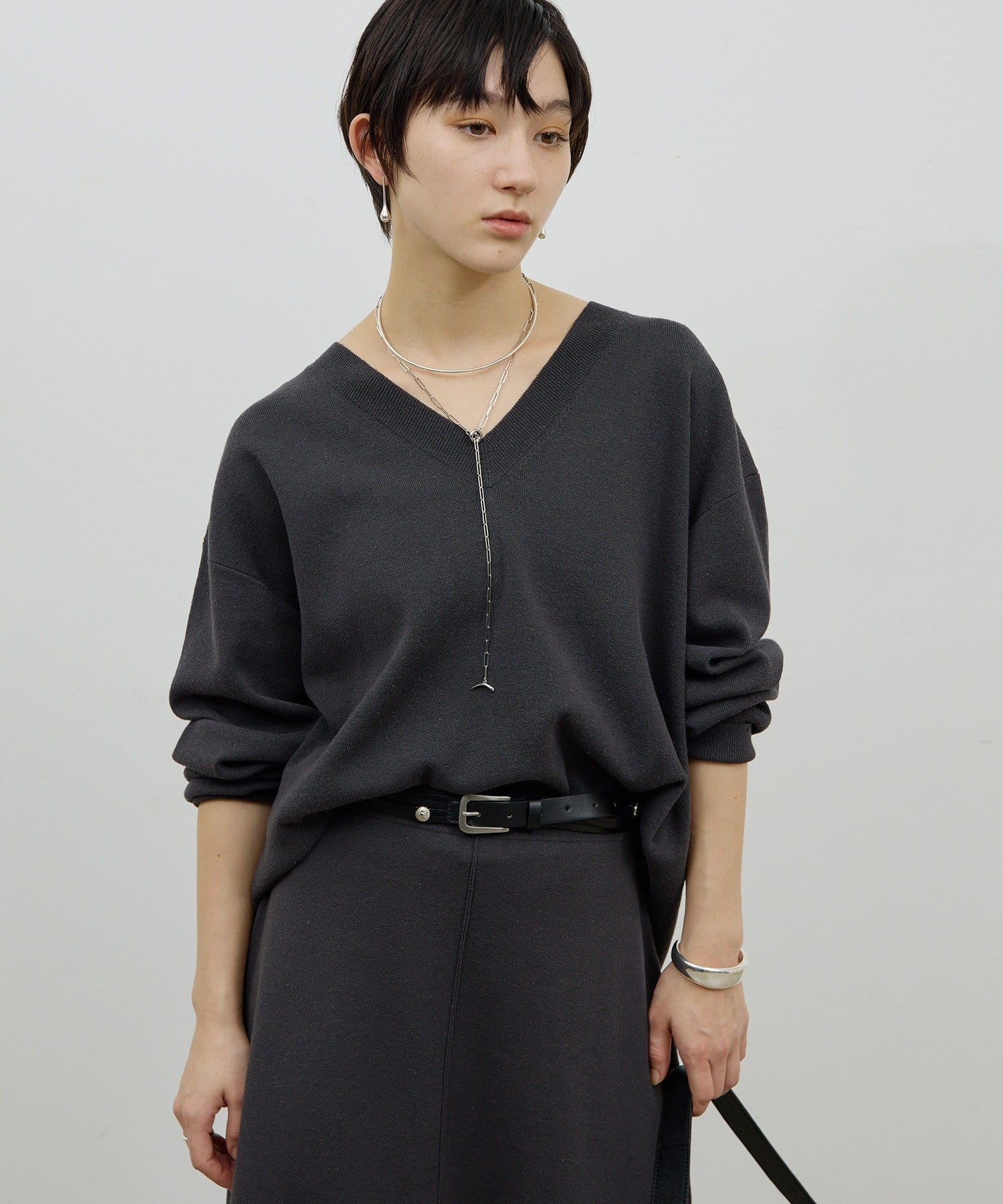 GALLARDAGALANTE(ガリャルダガランテ) 【セットアップ対応】Vニット