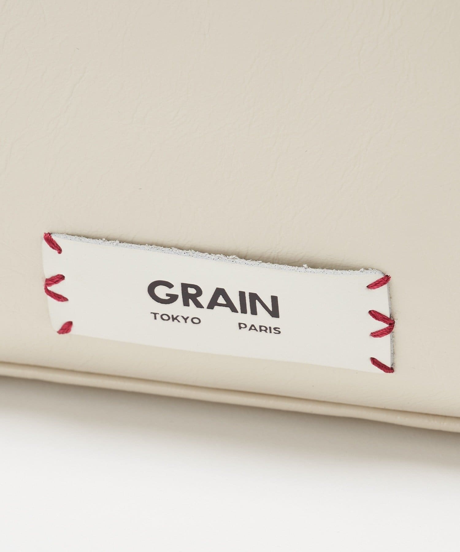 CIAOPANIC(チャオパニック) 【GRAIN/グレイン】配色レザーチェーンボストンバッグ