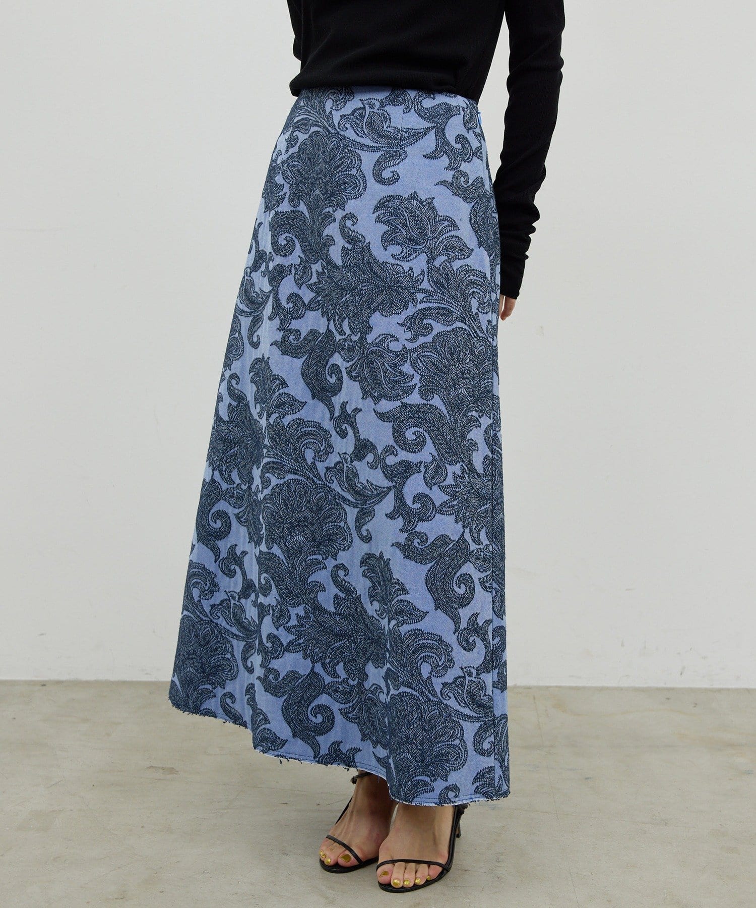 GALLARDAGALANTE(ガリャルダガランテ) 【セットアップ対応】ジャガードスカート