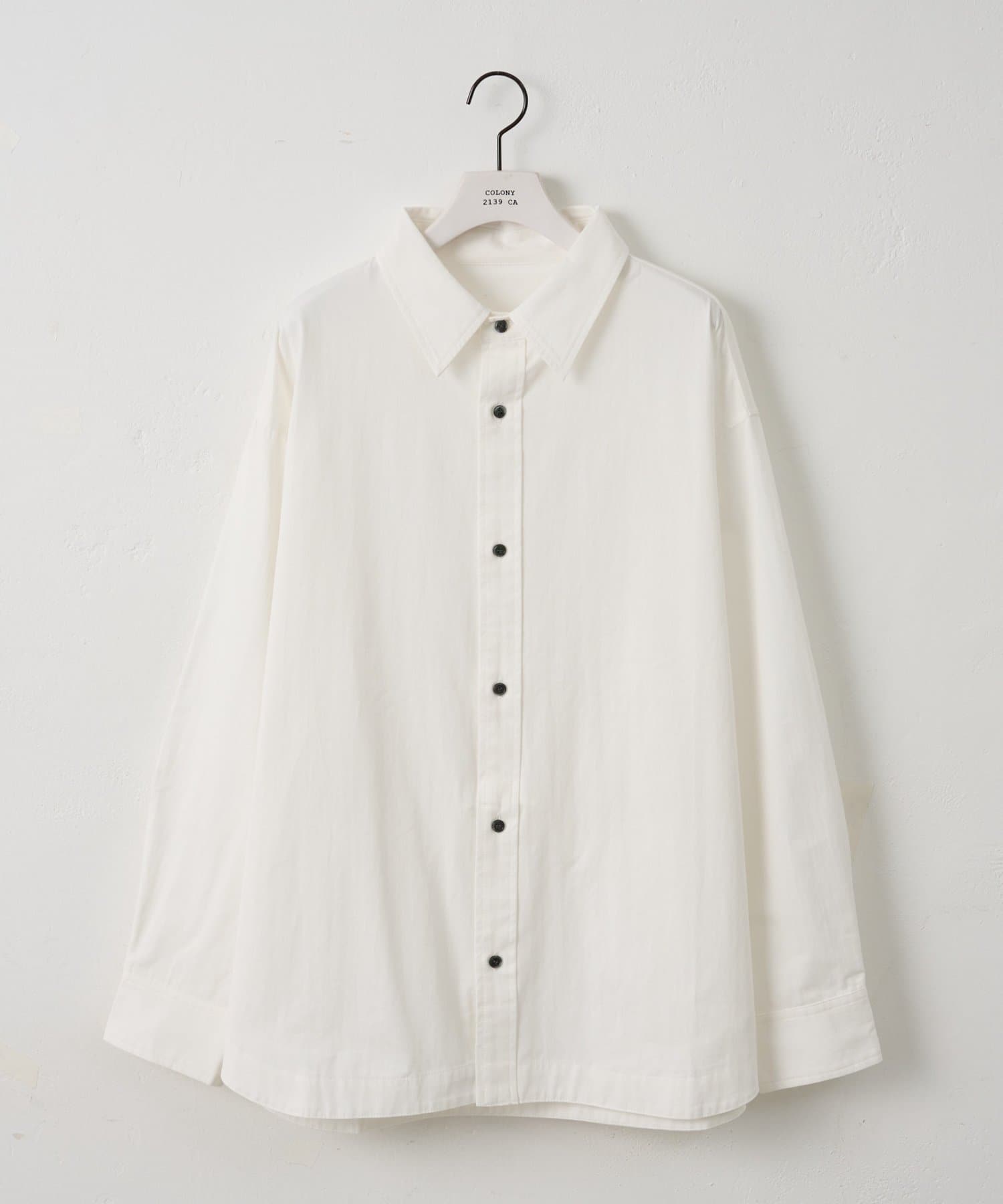 COLONY 2139(コロニー トゥーワンスリーナイン) 【paradigm】ポケット付コットンツイルオーバーシャツ