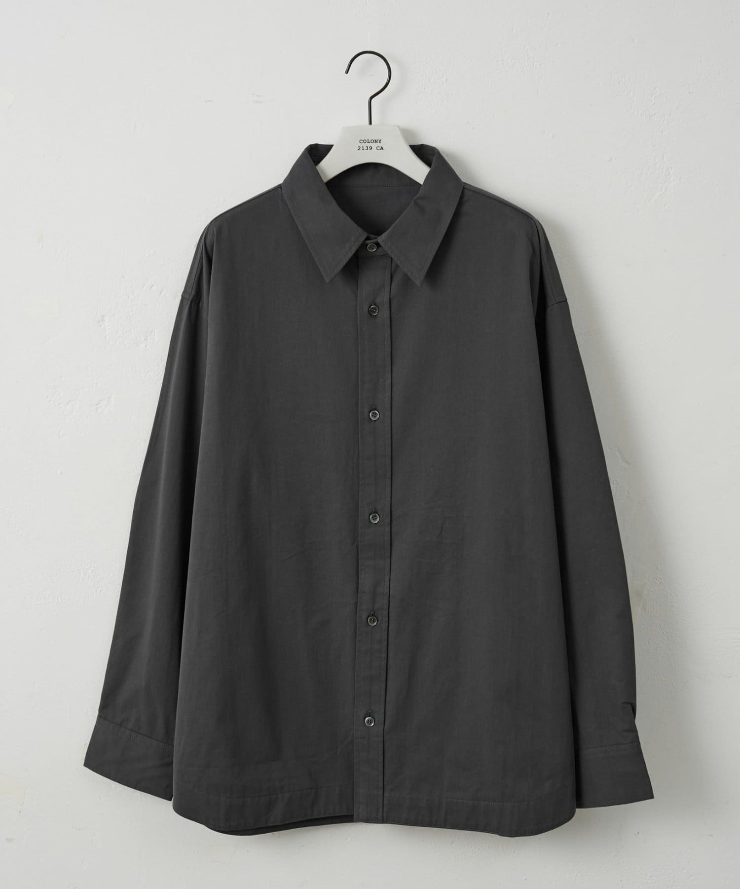 COLONY 2139(コロニー トゥーワンスリーナイン) 【paradigm】ポケット付コットンツイルオーバーシャツ