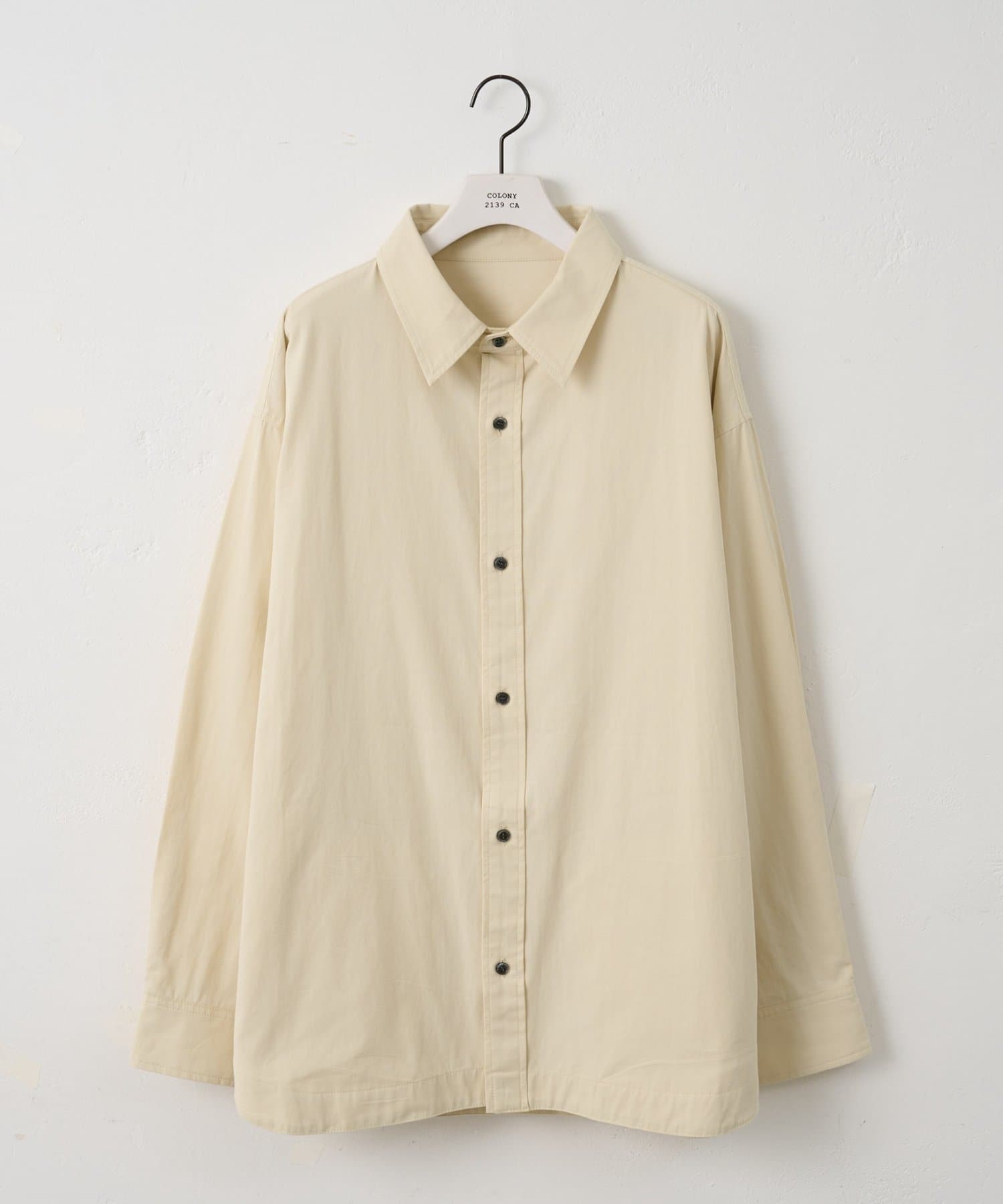 COLONY 2139(コロニー トゥーワンスリーナイン) 【paradigm】ポケット付コットンツイルオーバーシャツ