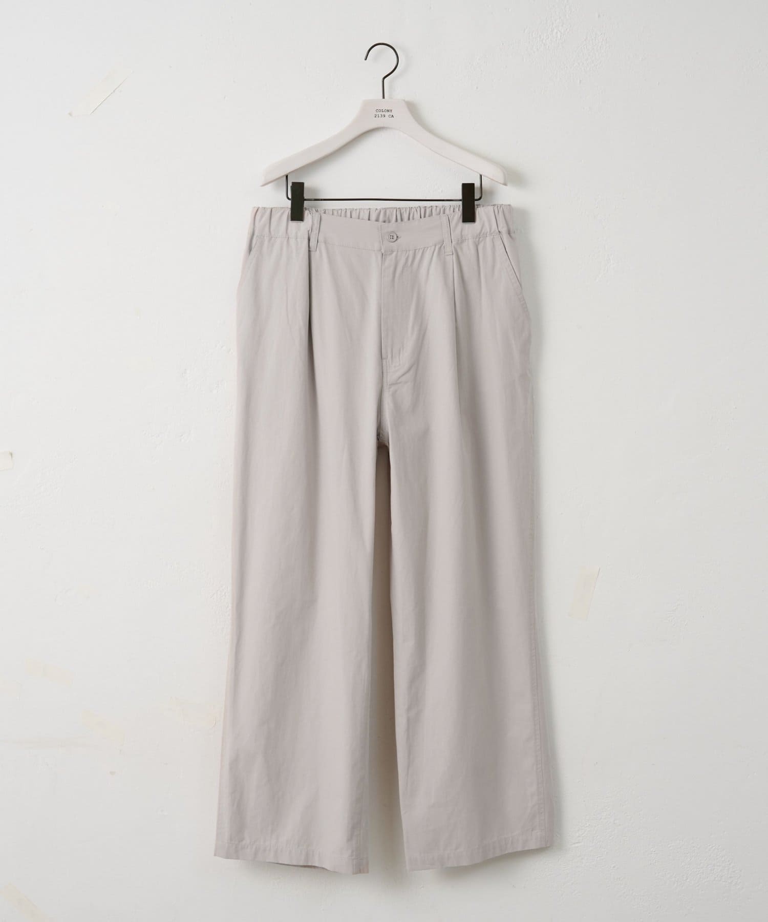 COLONY 2139(コロニー トゥーワンスリーナイン) 【paradigm】タイプライターイージートラウザー(セットアップ対応)