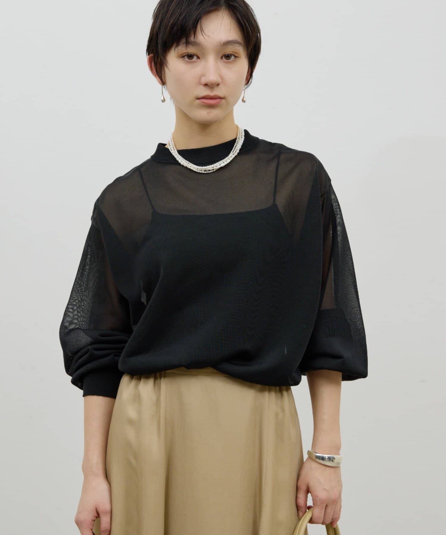 GALLARDAGALANTE(ガリャルダガランテ) グロスシアープルオーバー