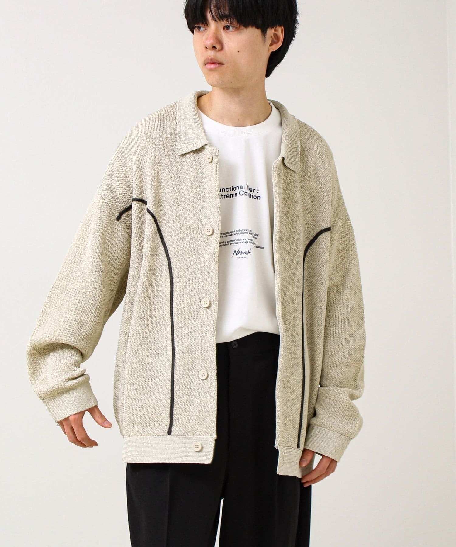 FREDY & GLOSTER(フレディ アンド グロスター) ウエスタンライン ニットカーディガン