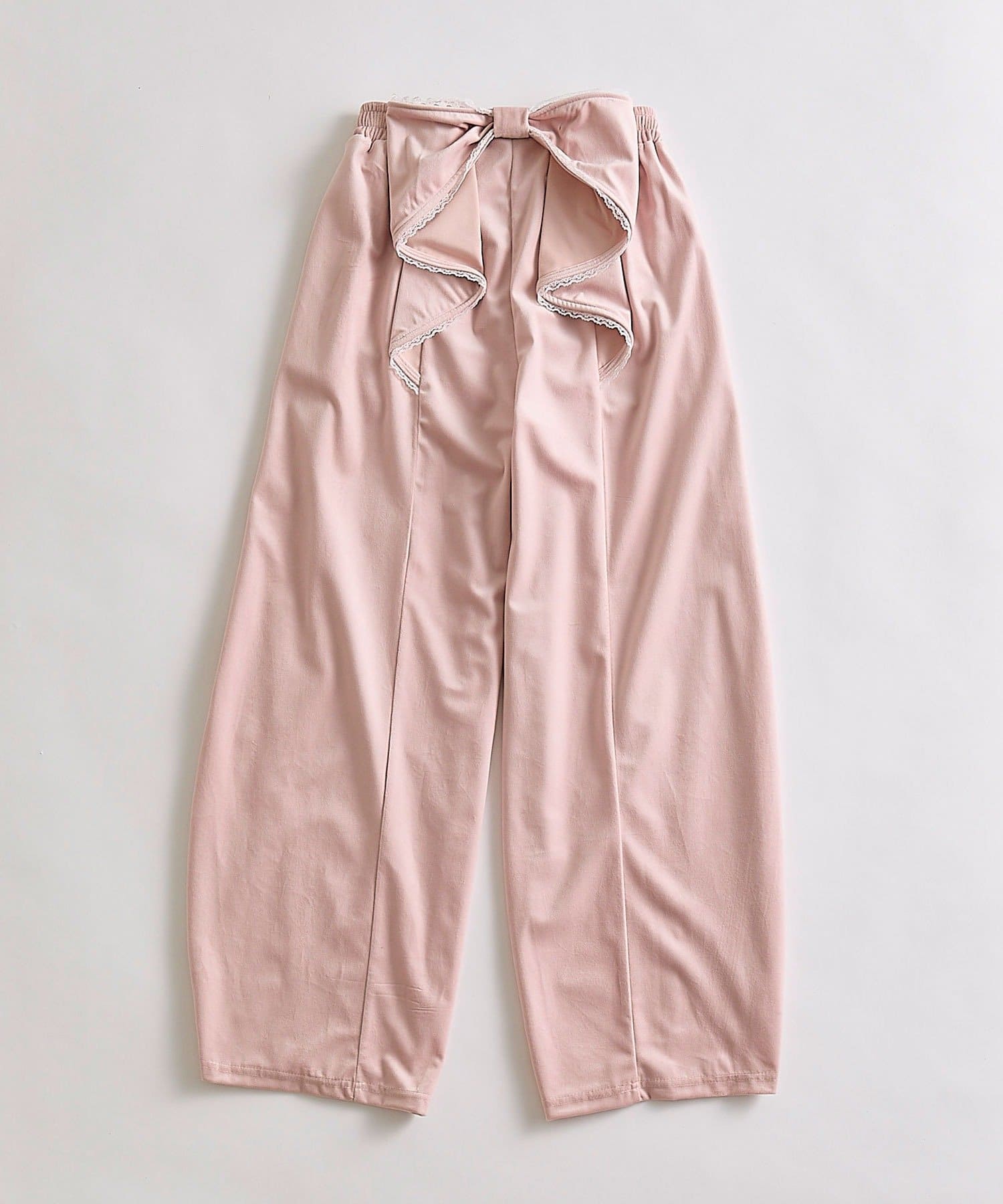 OLIVE des OLIVE(オリーブ デ オリーブ) バックリボンスウェットパンツ