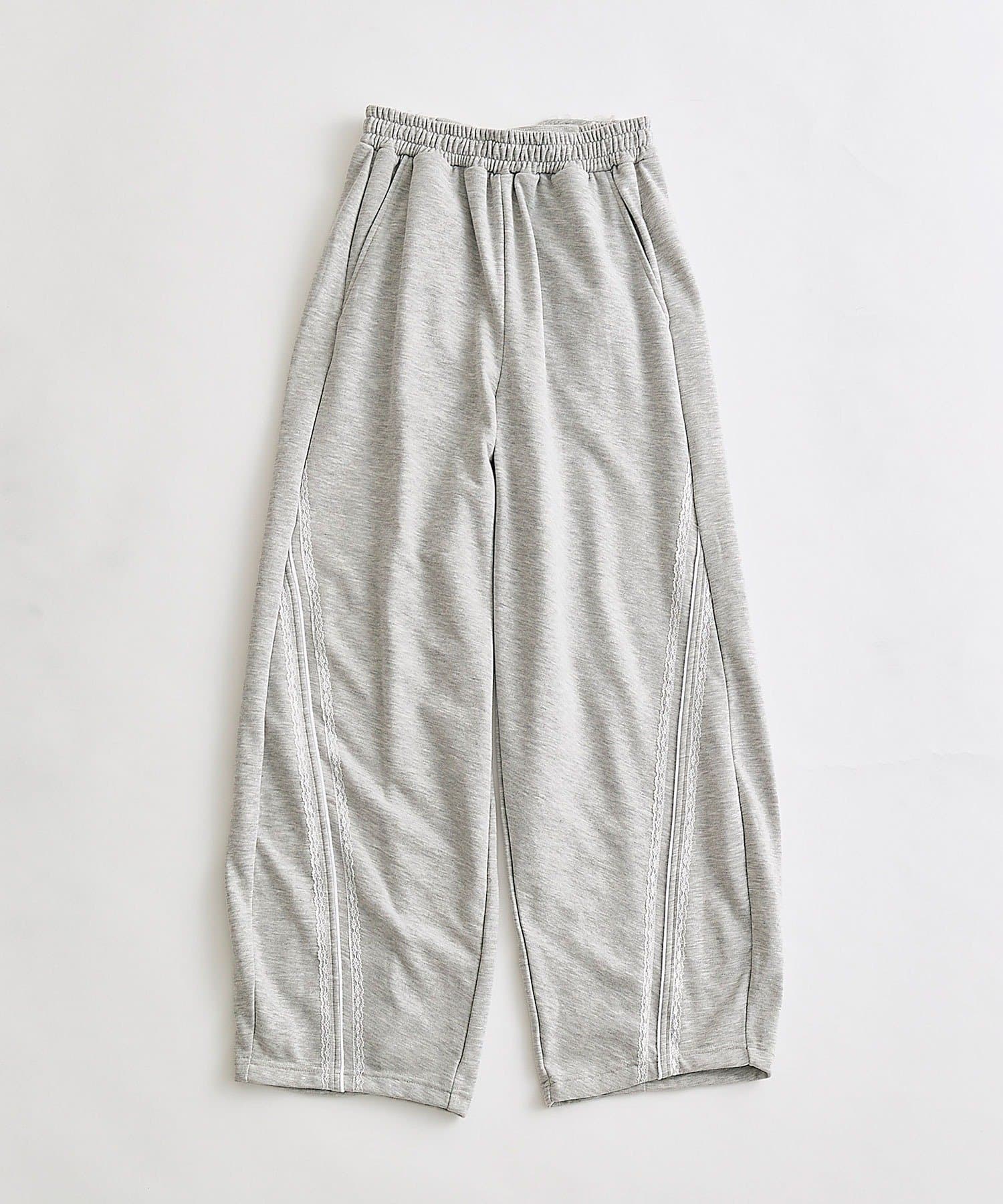 OLIVE des OLIVE(オリーブ デ オリーブ) バックリボンスウェットパンツ