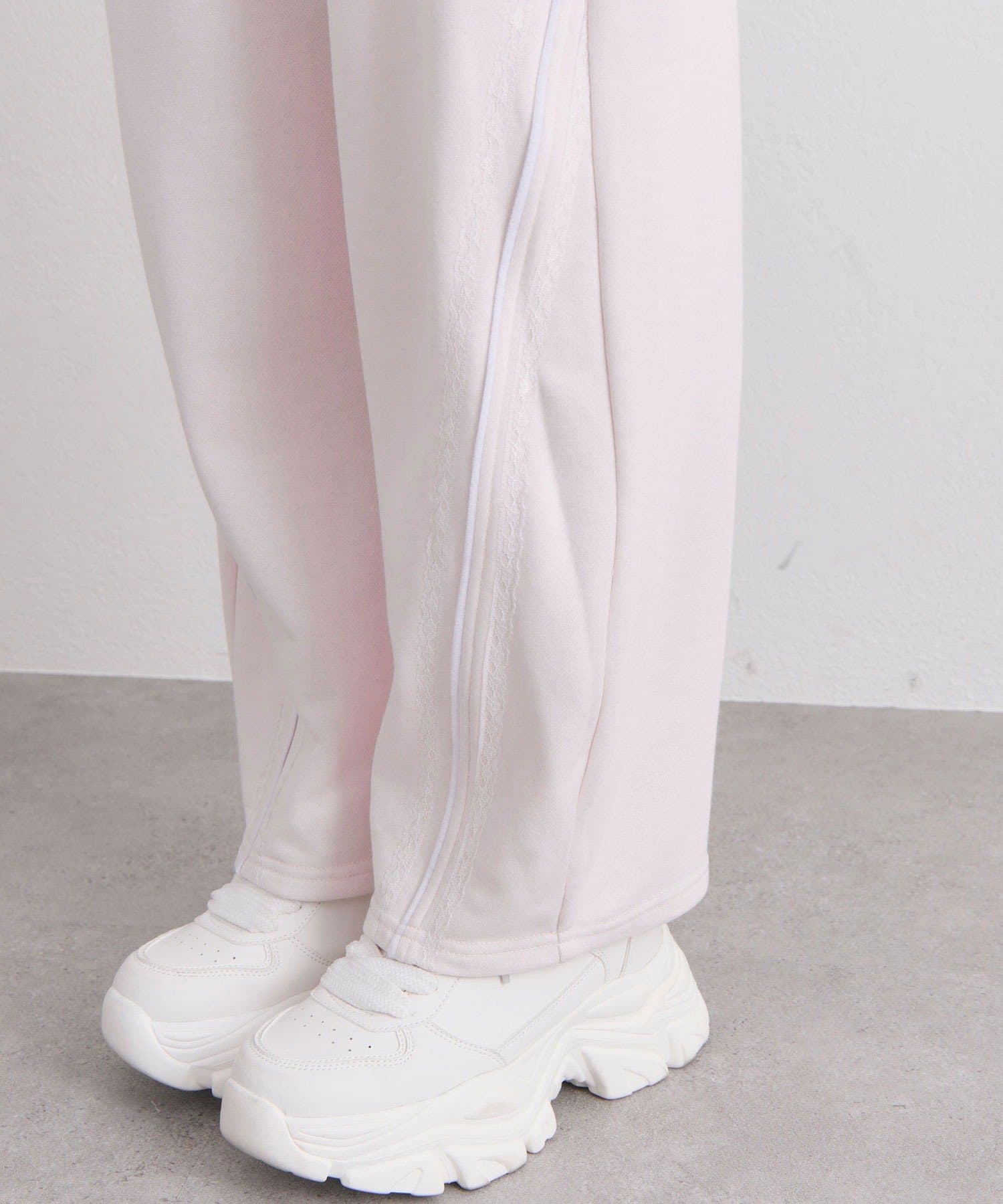 OLIVE des OLIVE(オリーブ デ オリーブ) バックリボンスウェットパンツ