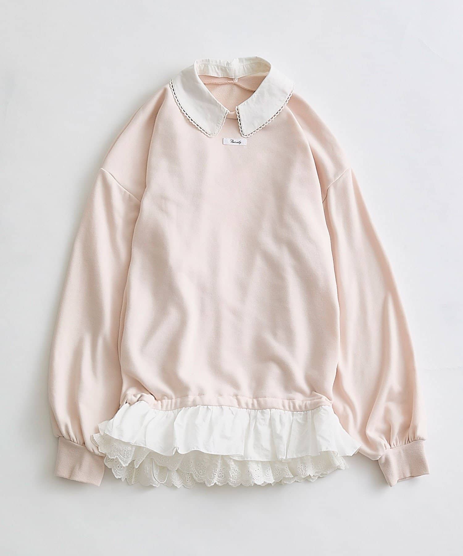 OLIVE des OLIVE(オリーブ デ オリーブ) 裾レースチュニック