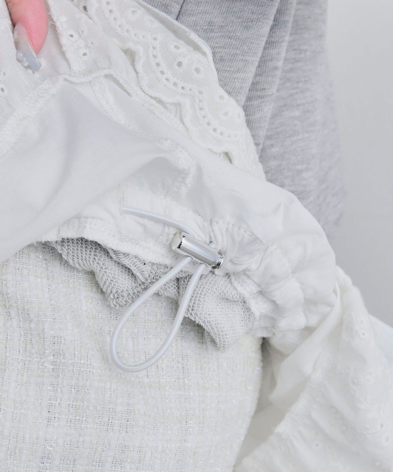 OLIVE des OLIVE(オリーブ デ オリーブ) 裾レースチュニック