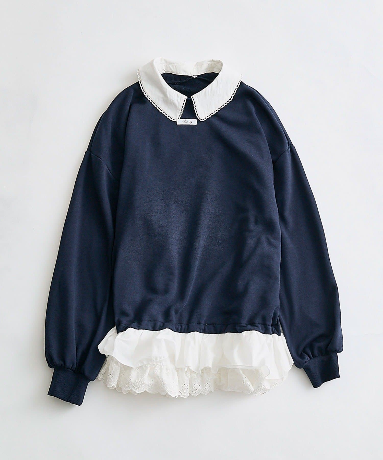 OLIVE des OLIVE(オリーブ デ オリーブ) 裾レースチュニック