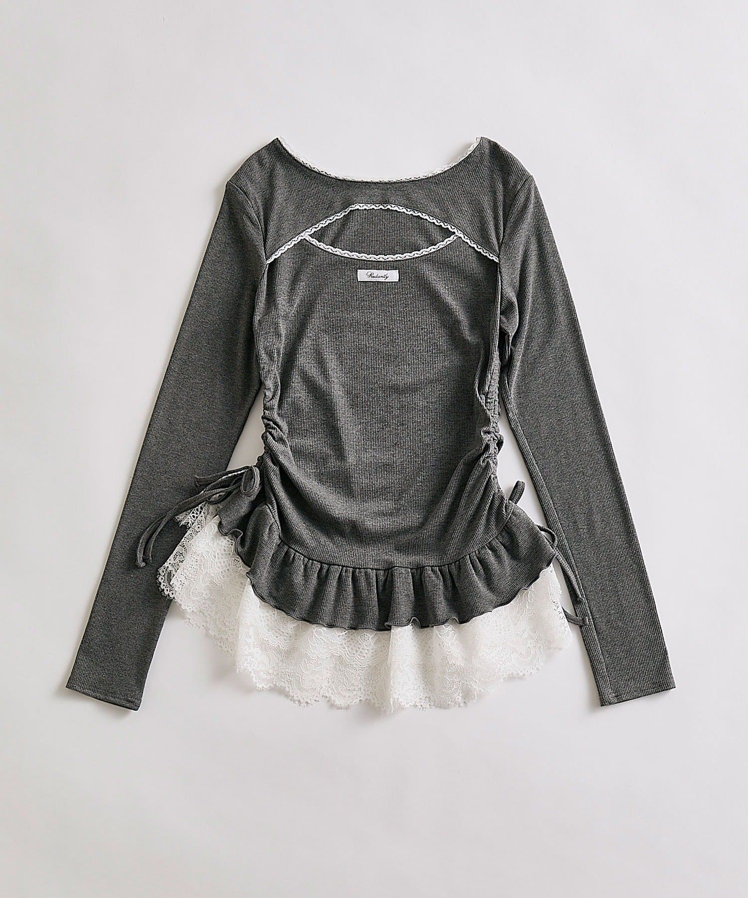 OLIVE des OLIVE(オリーブ デ オリーブ) レースティアードチュニック