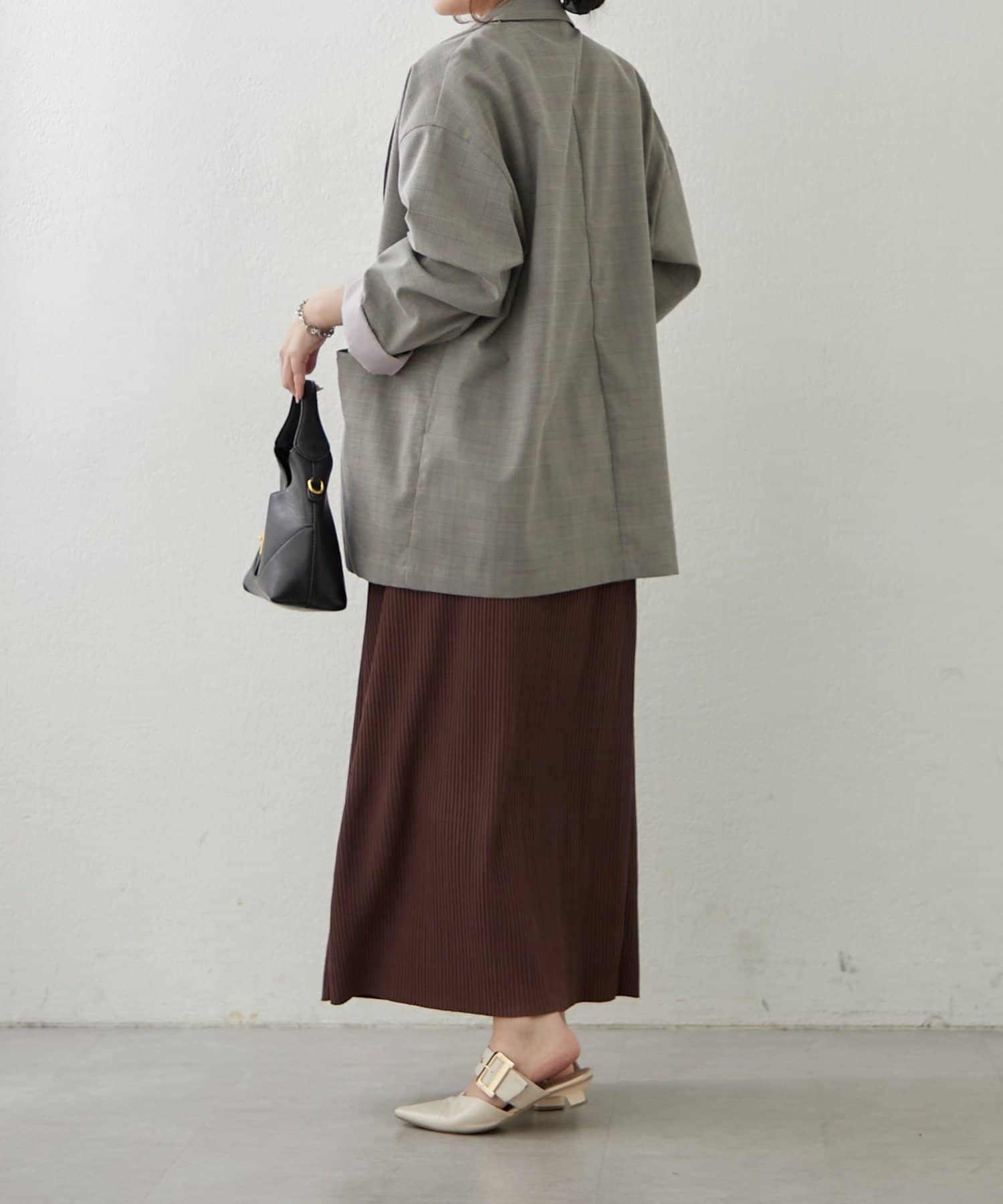 Remind me and forever(リマインドミーアンドフォーエバー) らくちん＆細見え叶う！リブナロースカート