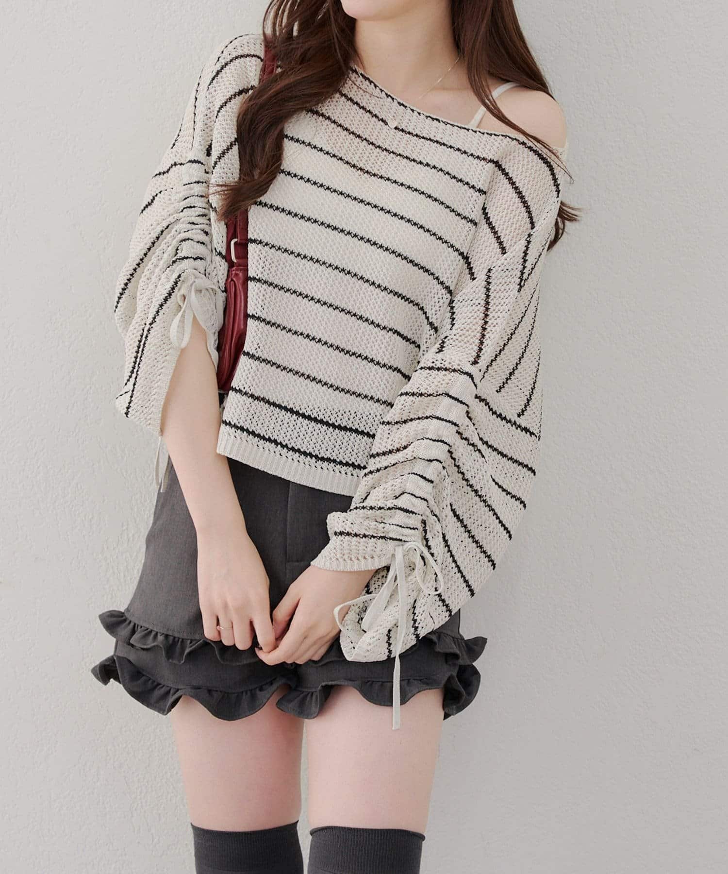 Remind me and forever(リマインドミーアンドフォーエバー) メッシュドロストプルオーバー