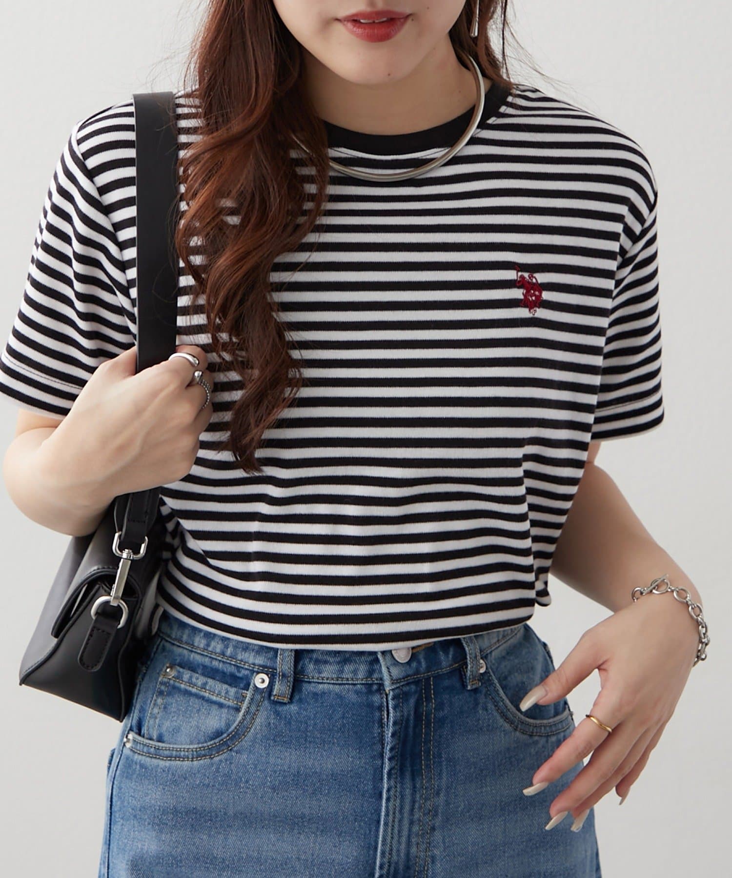 Remind me and forever(リマインドミーアンドフォーエバー) 【U.S. POLO ASSN. ×RMAF】スムースTシャツ