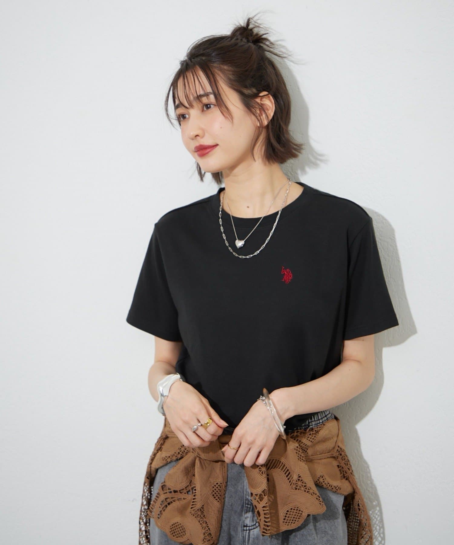 Remind me and forever(リマインドミーアンドフォーエバー) 【U.S. POLO ASSN. ×RMAF】スムースTシャツ
