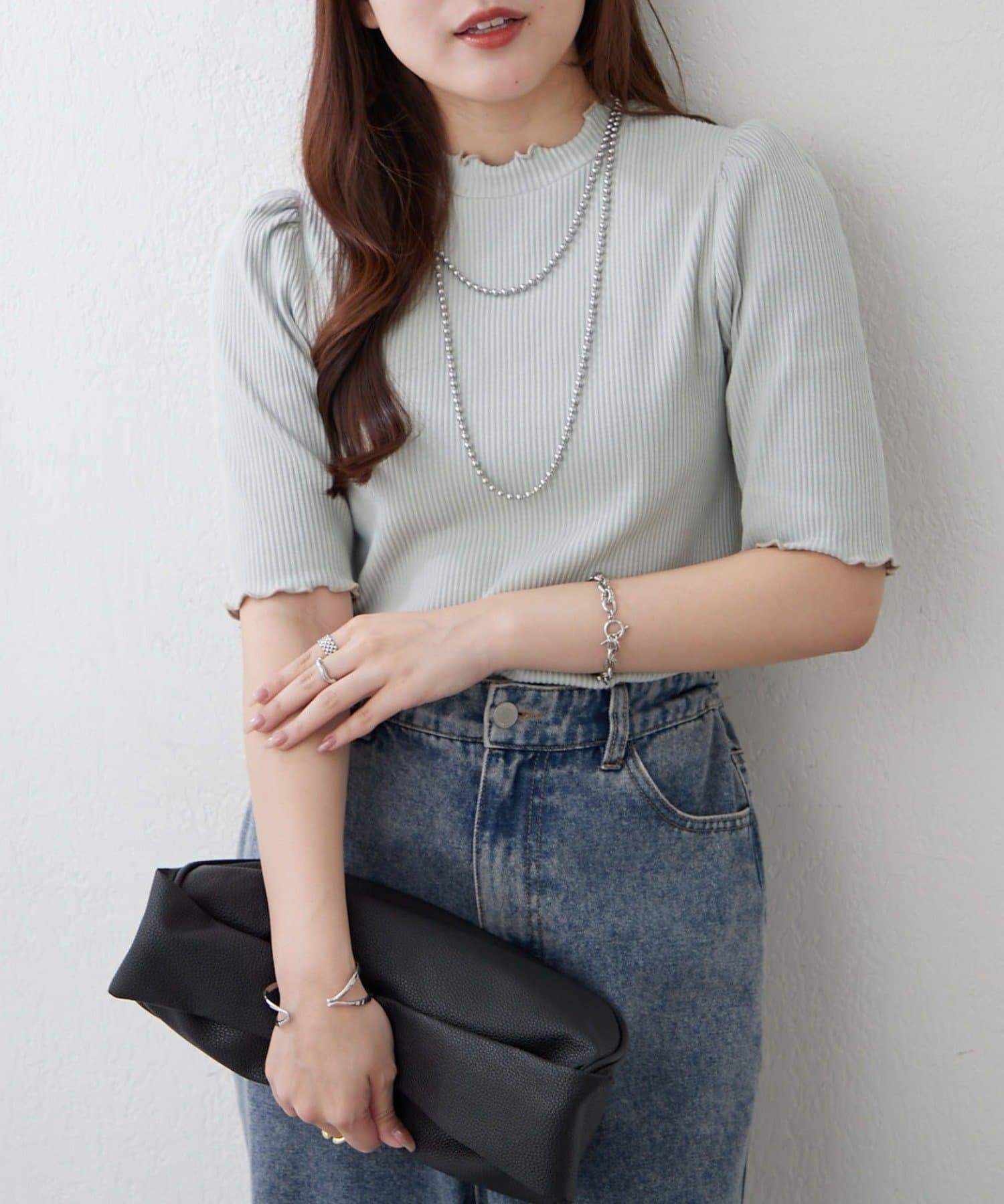 Remind me and forever(リマインドミーアンドフォーエバー) 【着回し力抜群】テレコプチハイプルオーバー