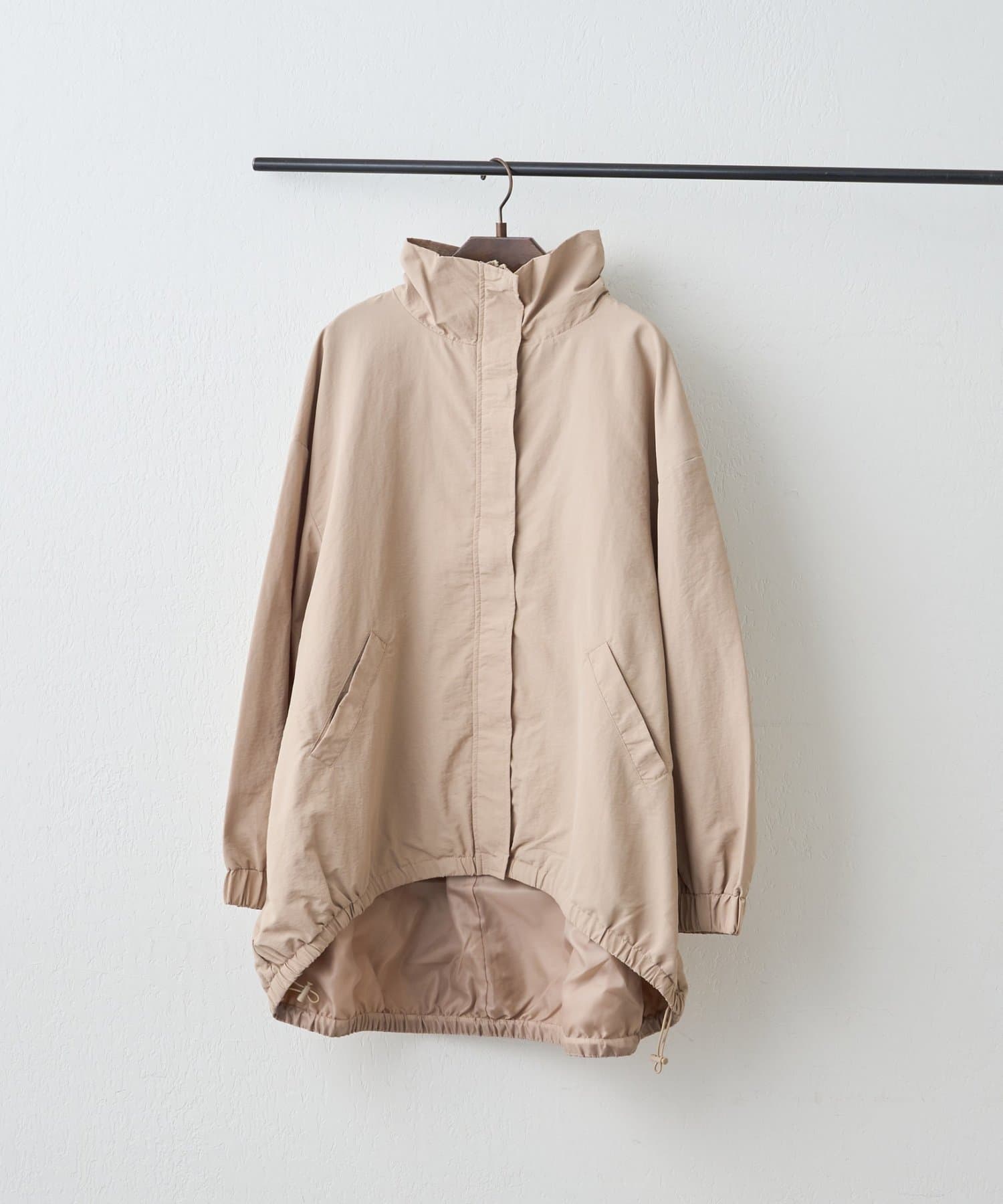 Remind me and forever(リマインドミーアンドフォーエバー) 【ニュアンスカラーが魅力】スタンドカラーブルゾン