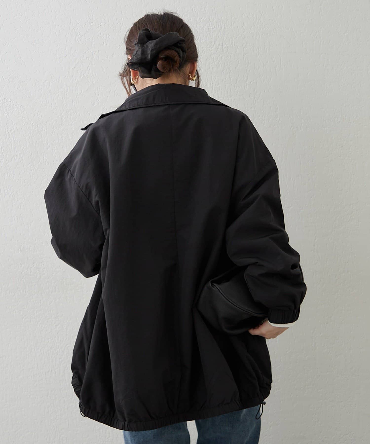 Remind me and forever(リマインドミーアンドフォーエバー) 【ニュアンスカラーが魅力】スタンドカラーブルゾン