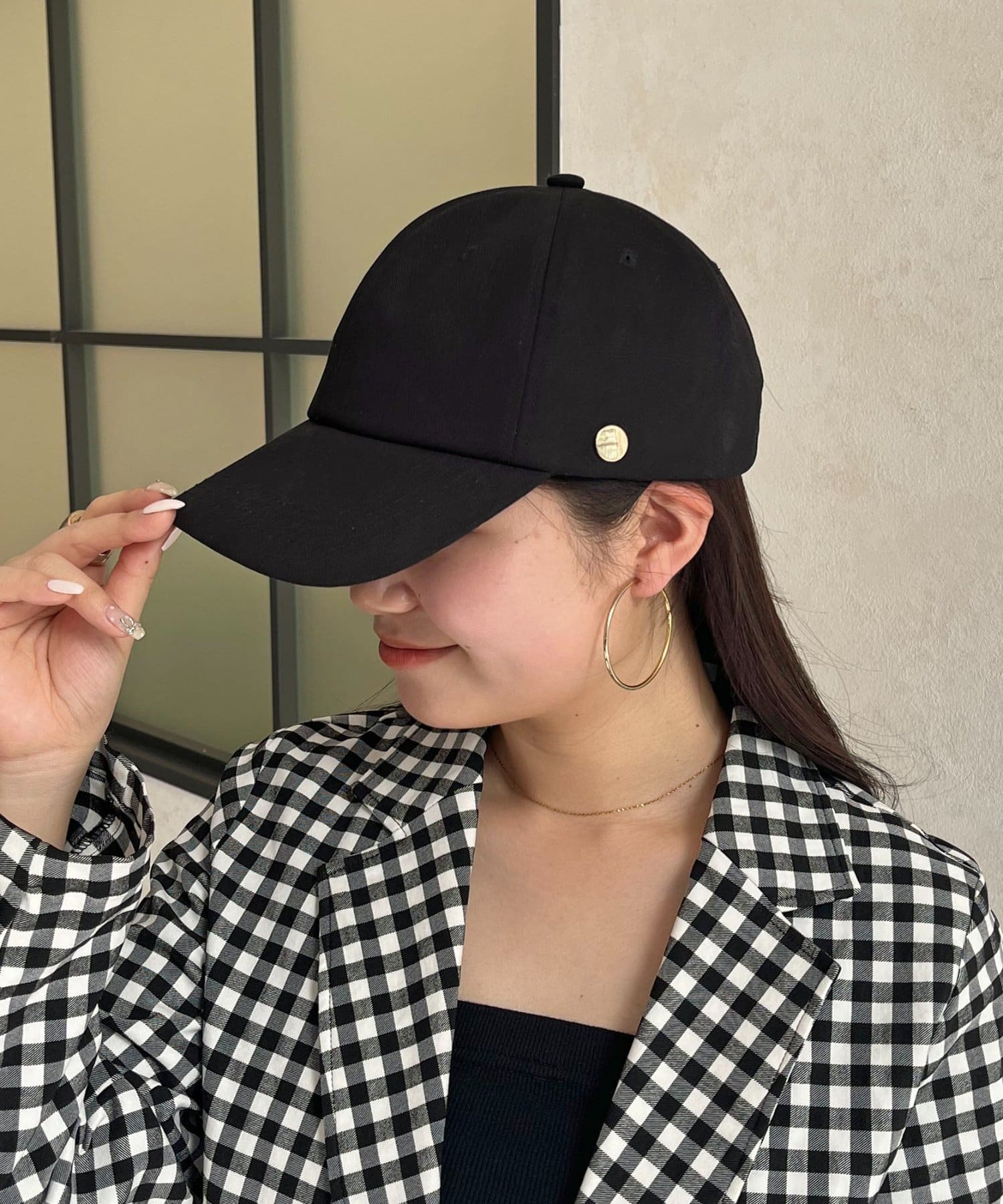 prose verse(プロズヴェール) メタルチャームツイルキャップ