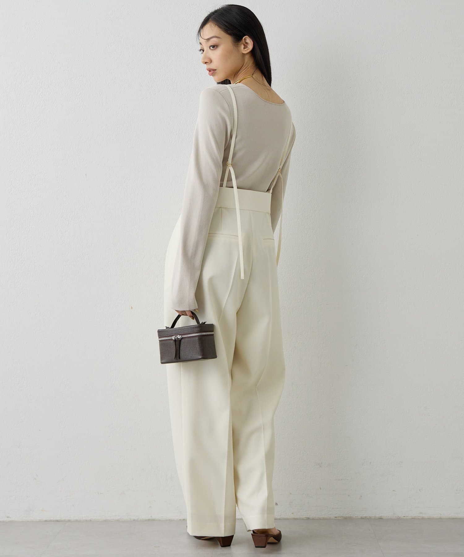 Whim Gazette(ウィム ガゼット) 2wayスムースプルオーバー