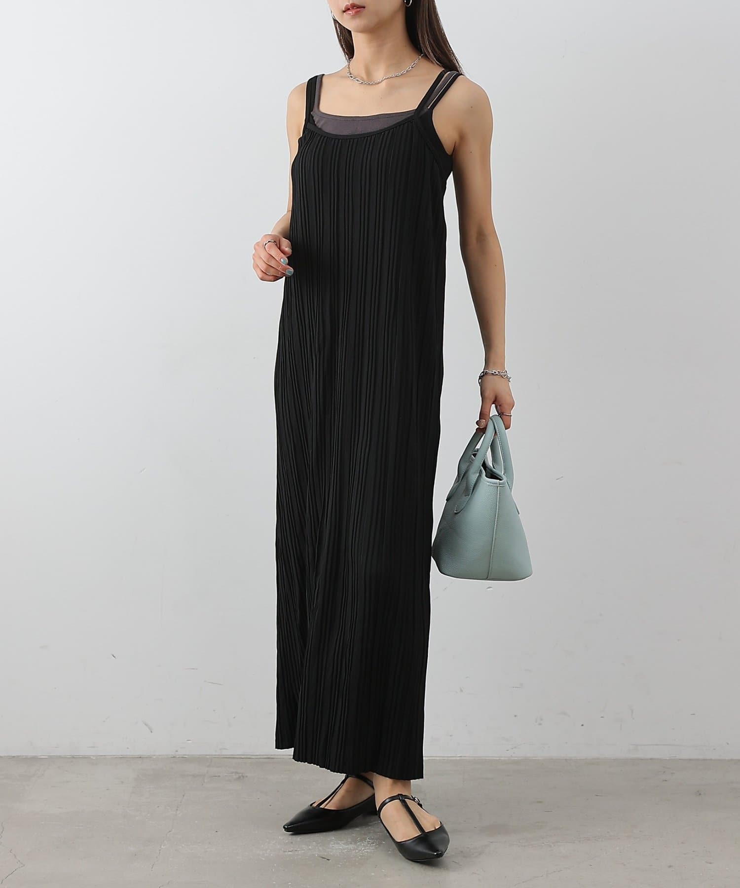 COLONY 2139(コロニー トゥーワンスリーナイン) 【リバイバル】プリーツキャミワンピース