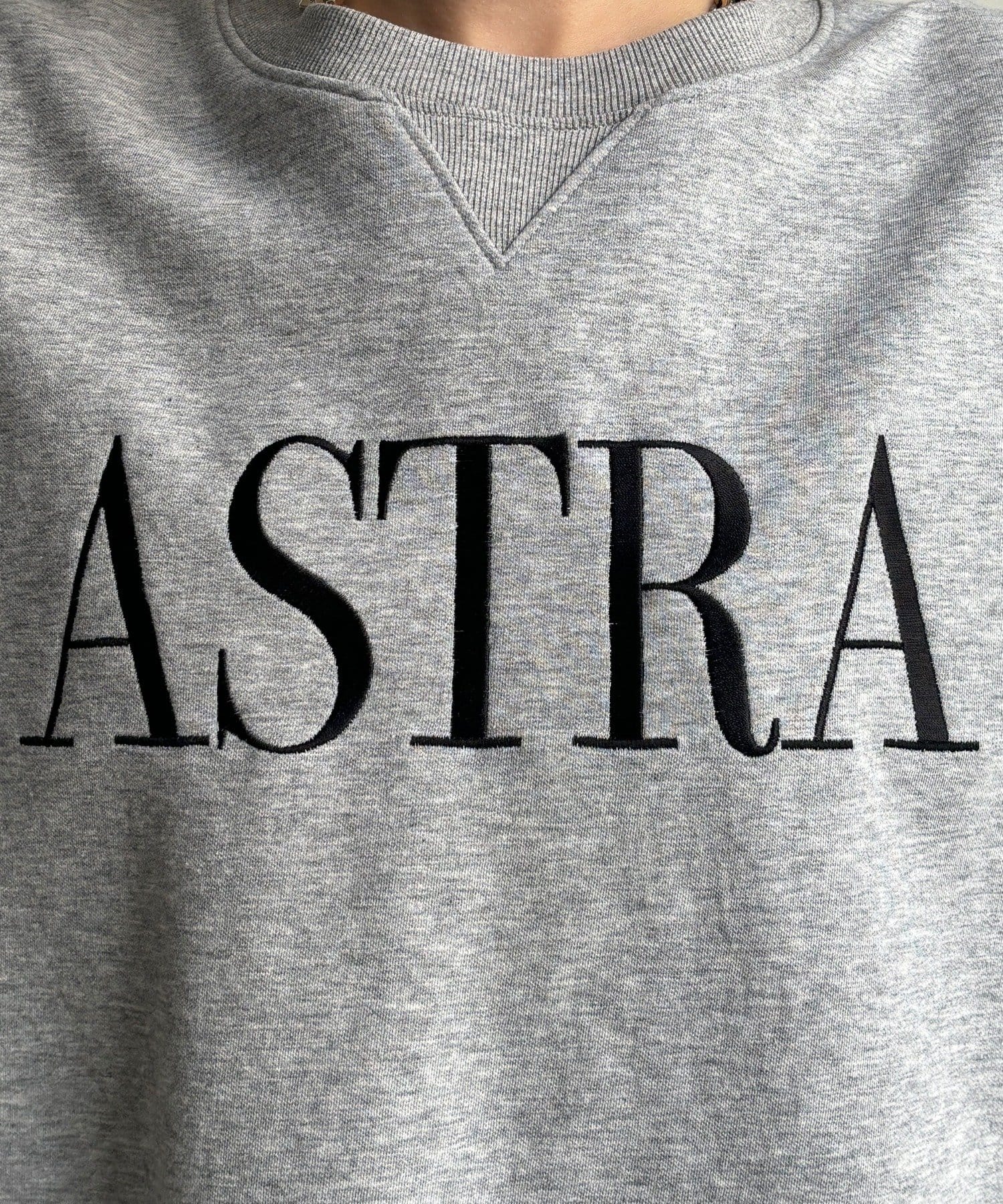 DOUDOU(ドゥドゥ) 【セットアップ可能】バックワンポイントロゴ刺繍プルオーバー